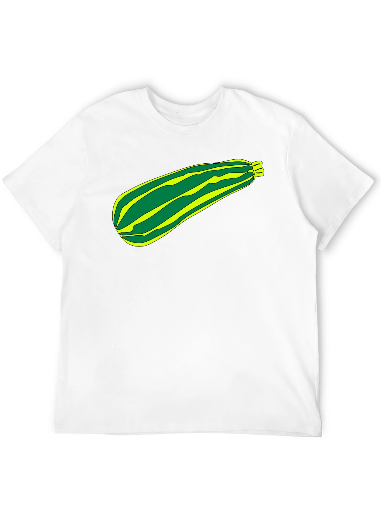 Zucchini Graphic Tee - Fun Food Shirt