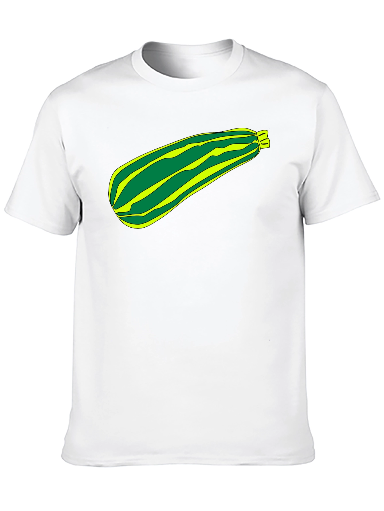 Zucchini Graphic Tee - Fun Food Shirt