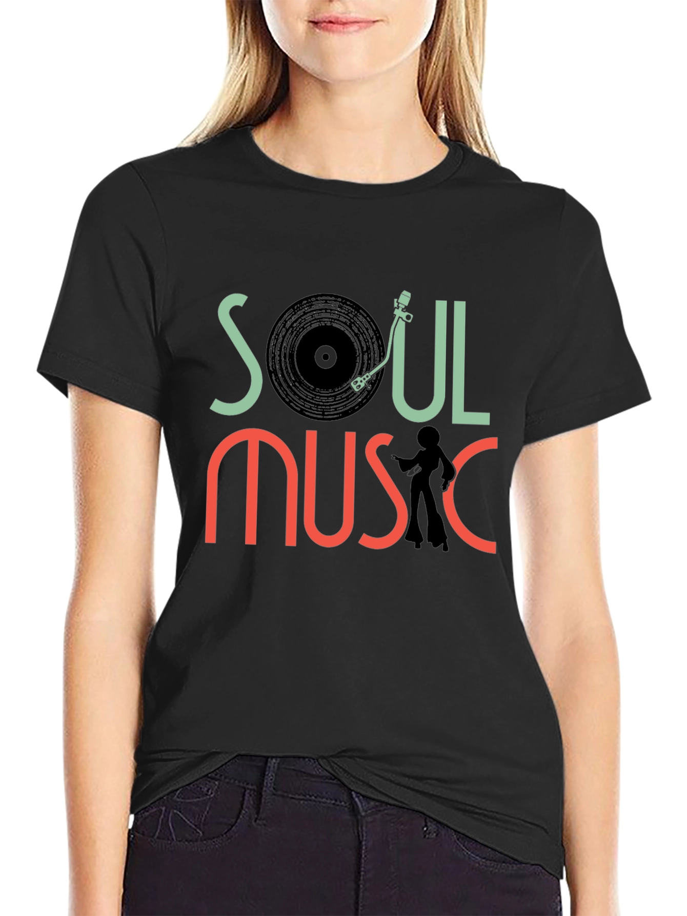 Soul Music Graphic T-Shirt - Retro Style