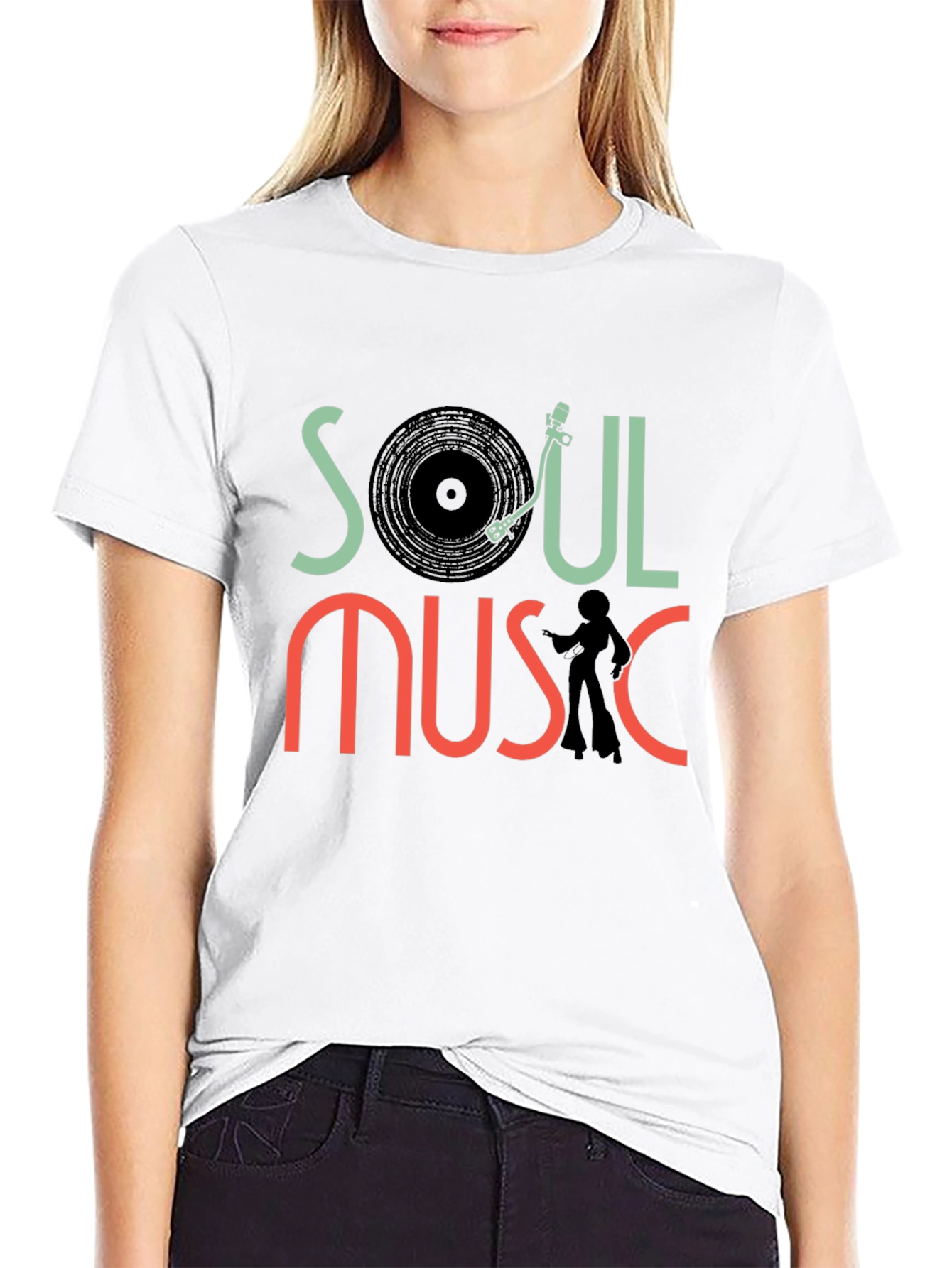 Soul Music Graphic T-Shirt - Retro Style