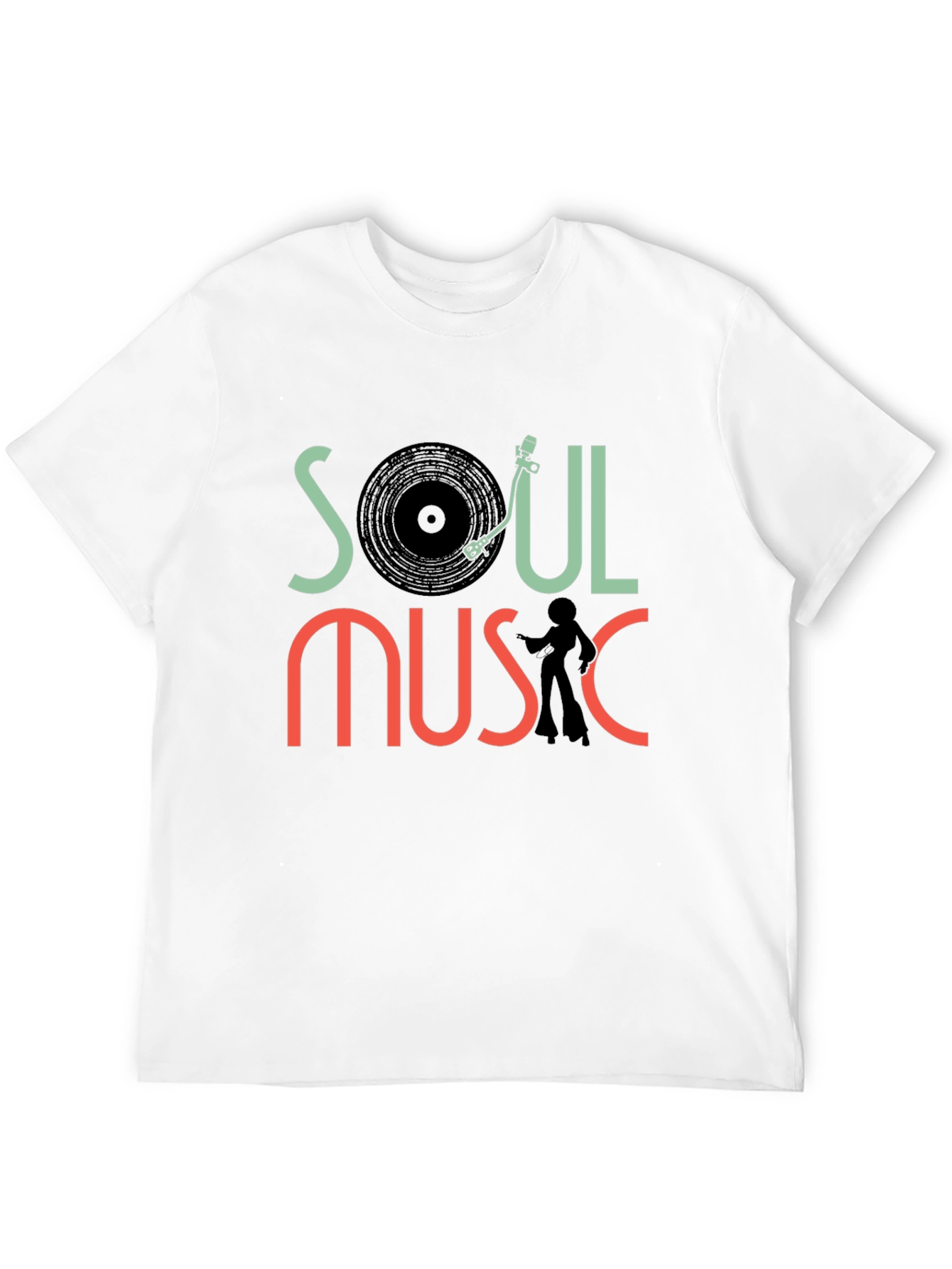 Soul Music Graphic T-Shirt - Retro Style