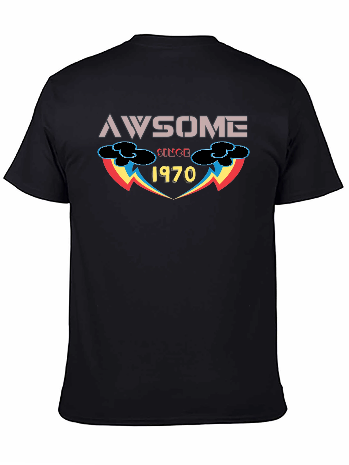 Awesome Since 1970 Graphic T-Shirt