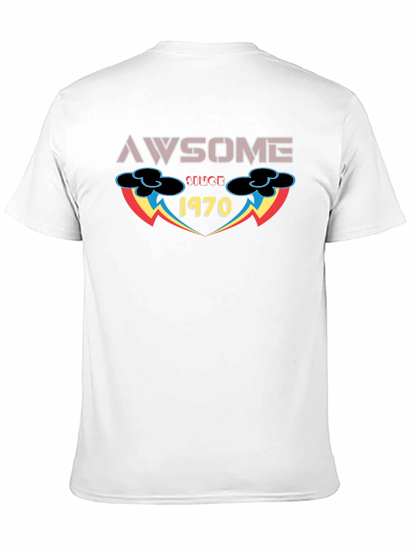 Awesome Since 1970 Graphic T-Shirt
