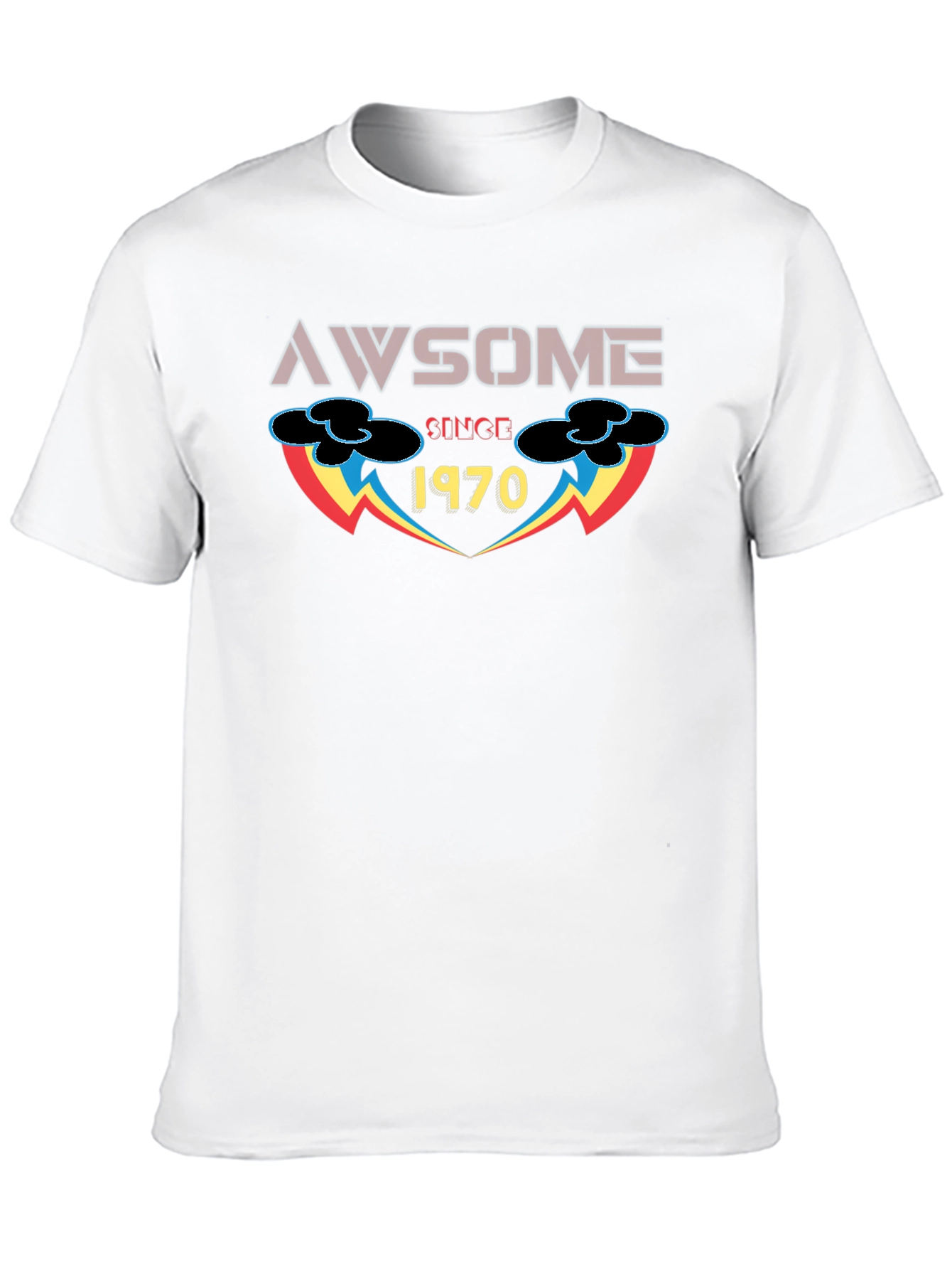 Awesome Since 1970 Graphic T-Shirt