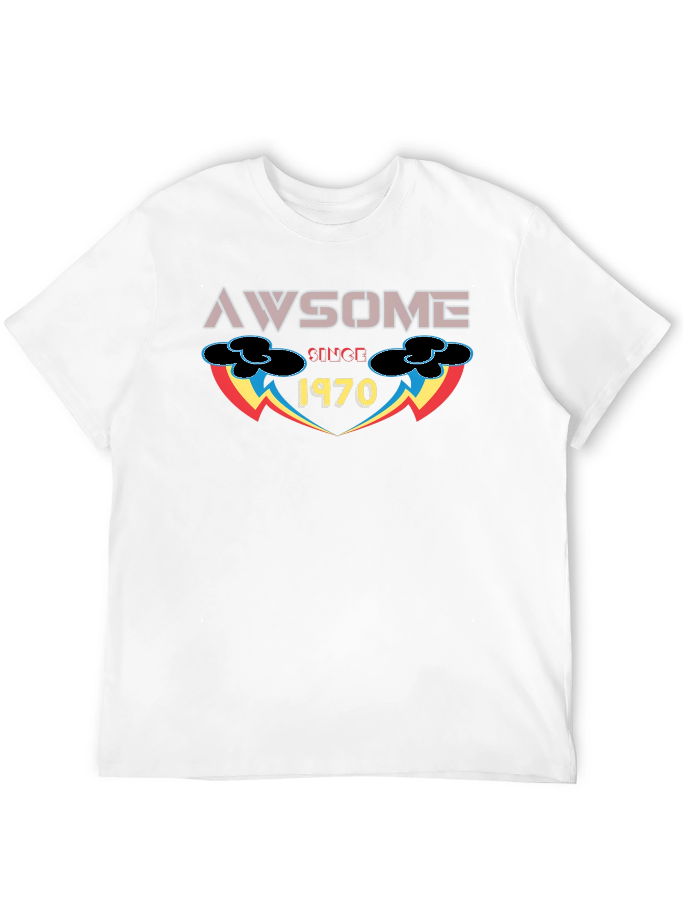 Awesome Since 1970 Graphic T-Shirt