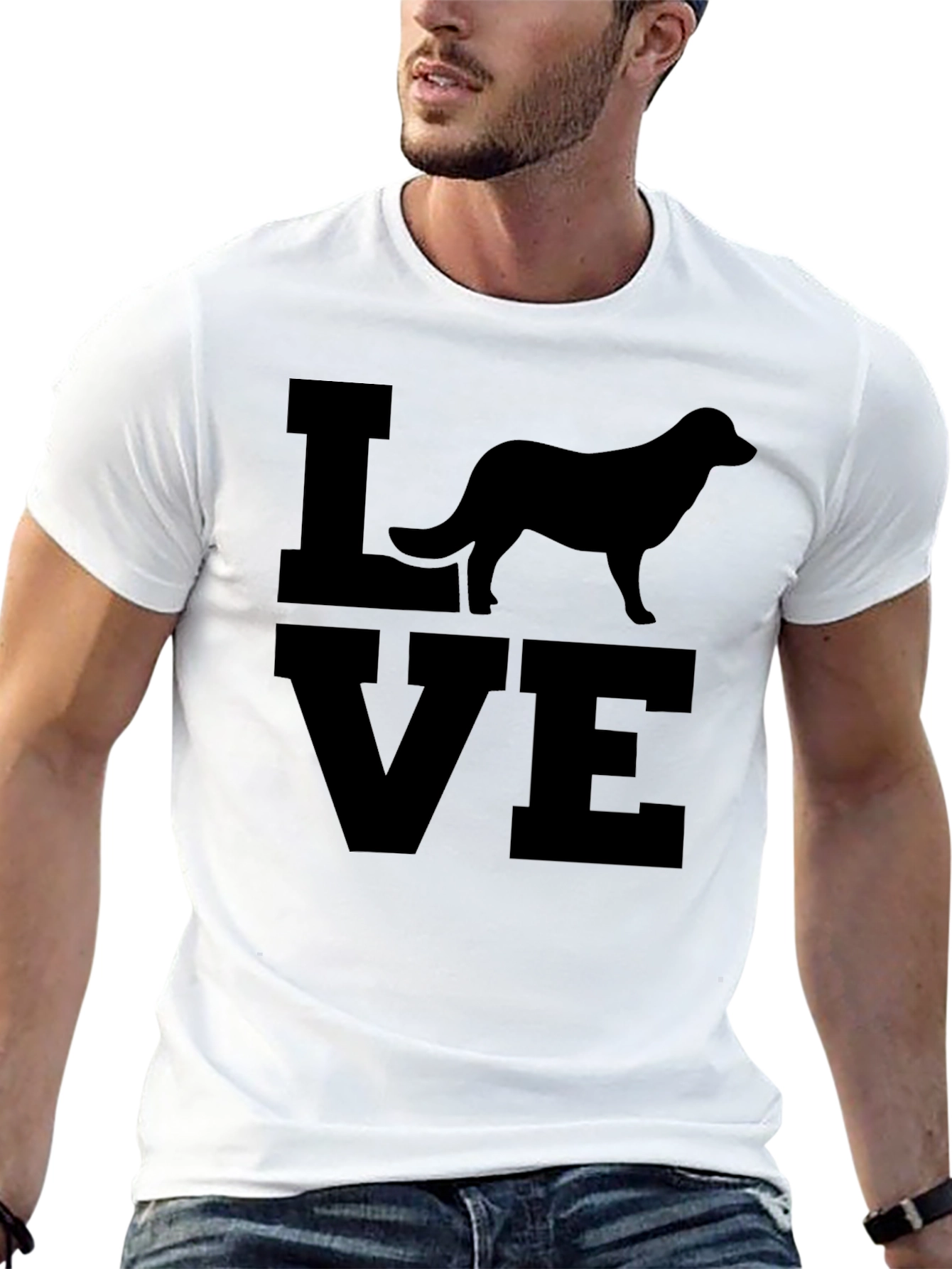 Dog Breed LOVE Graphic T-Shirt - Unisex