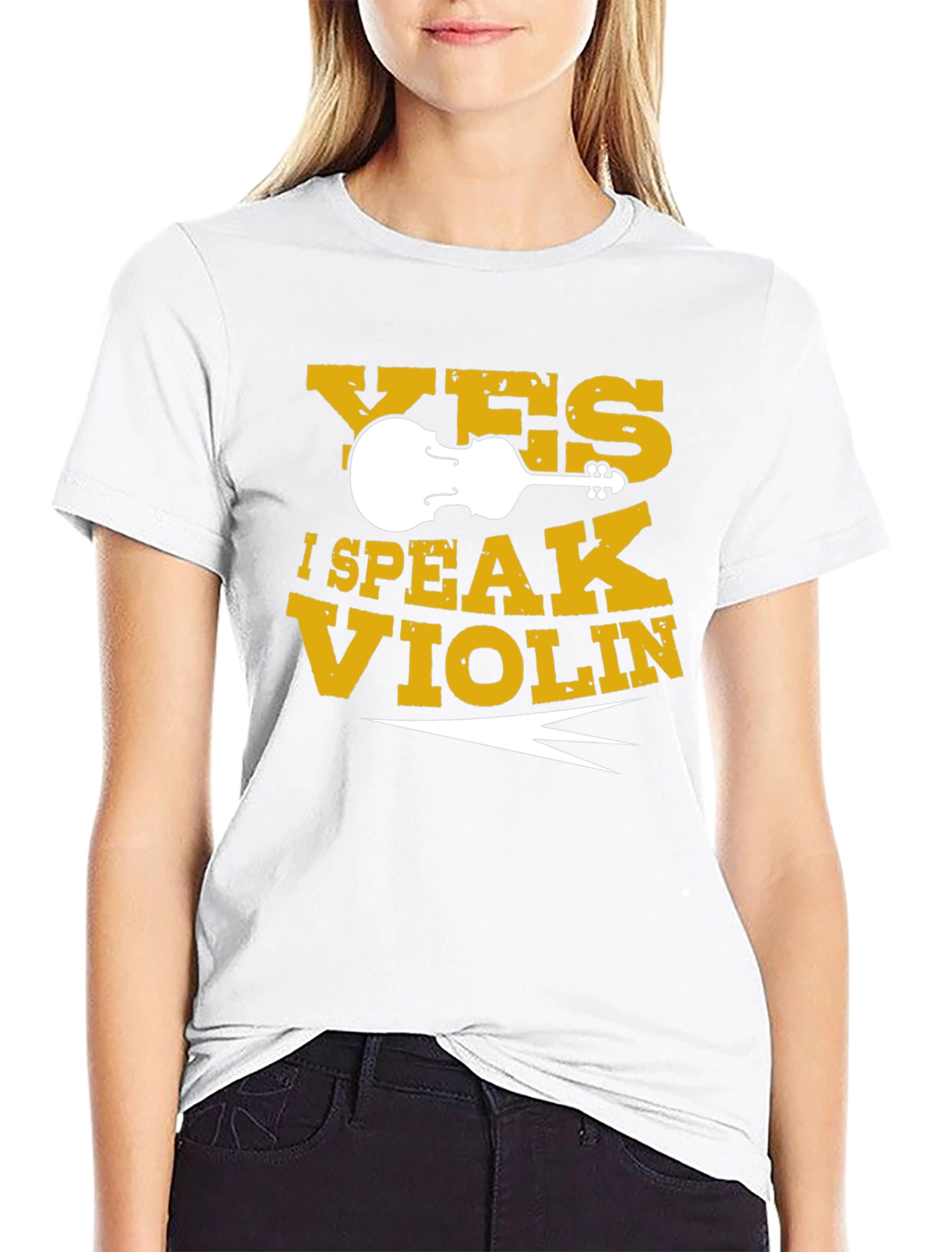 Yes I Speak Violin T-Shirt