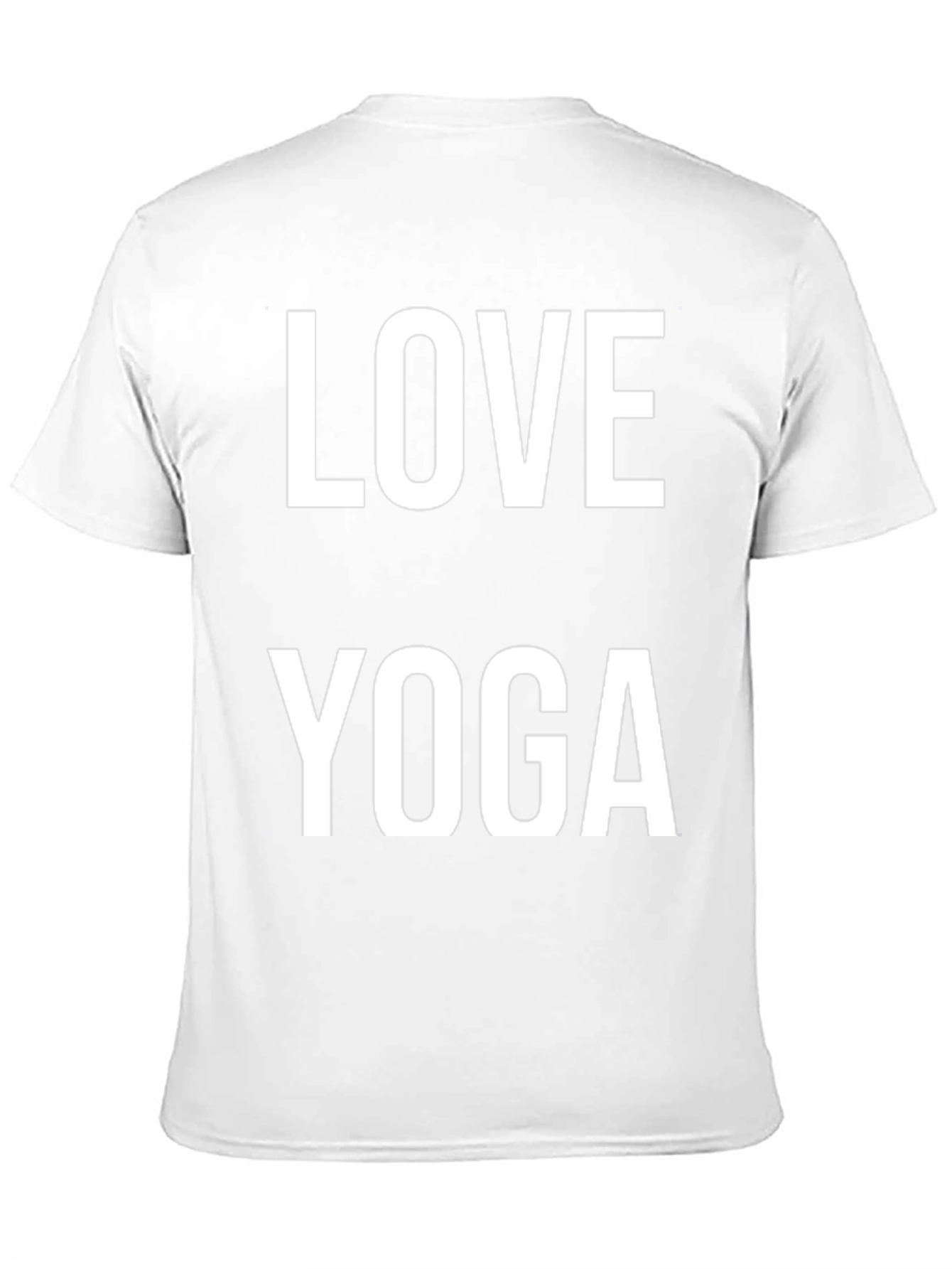 Love Yoga Black T-Shirt