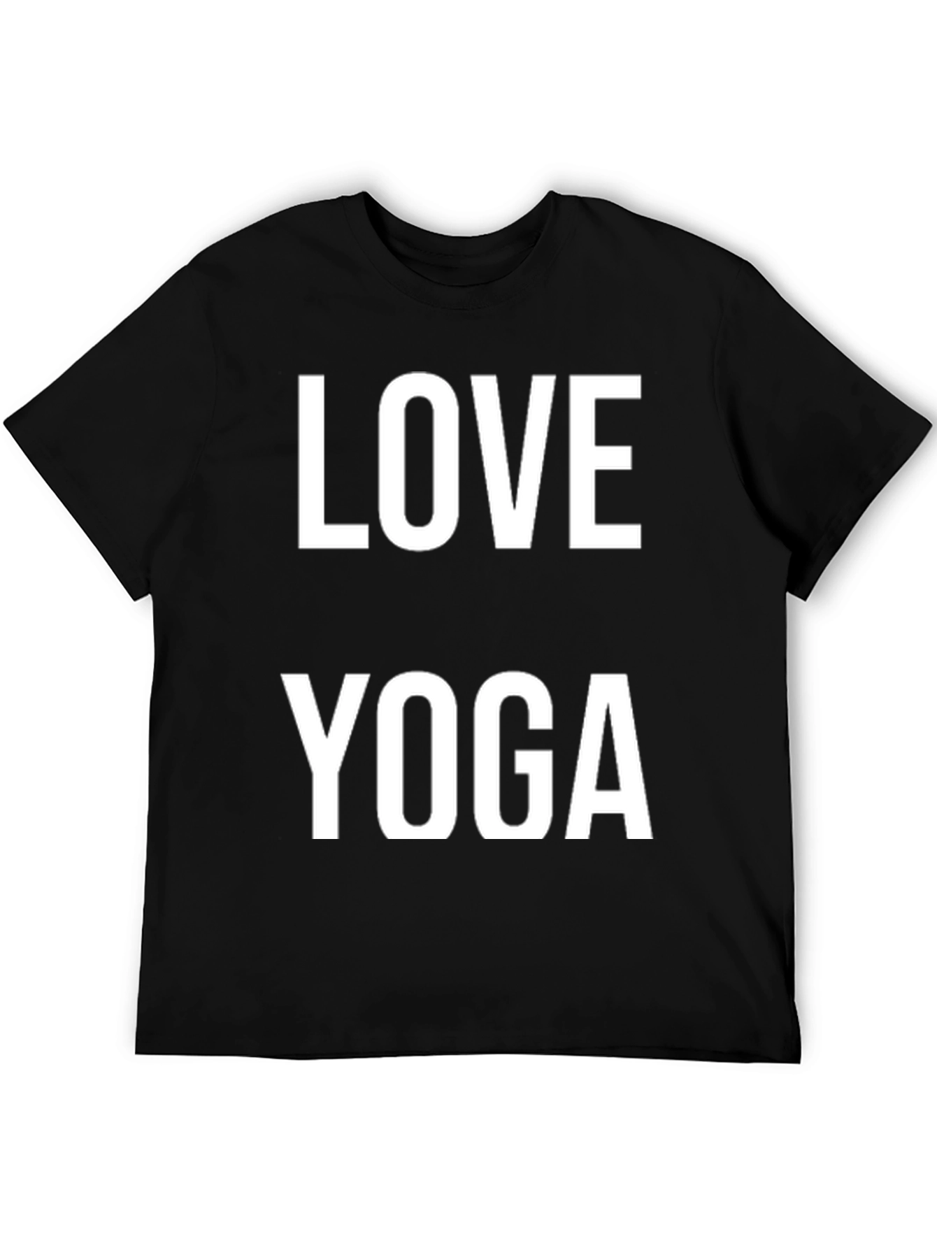 Love Yoga Black T-Shirt