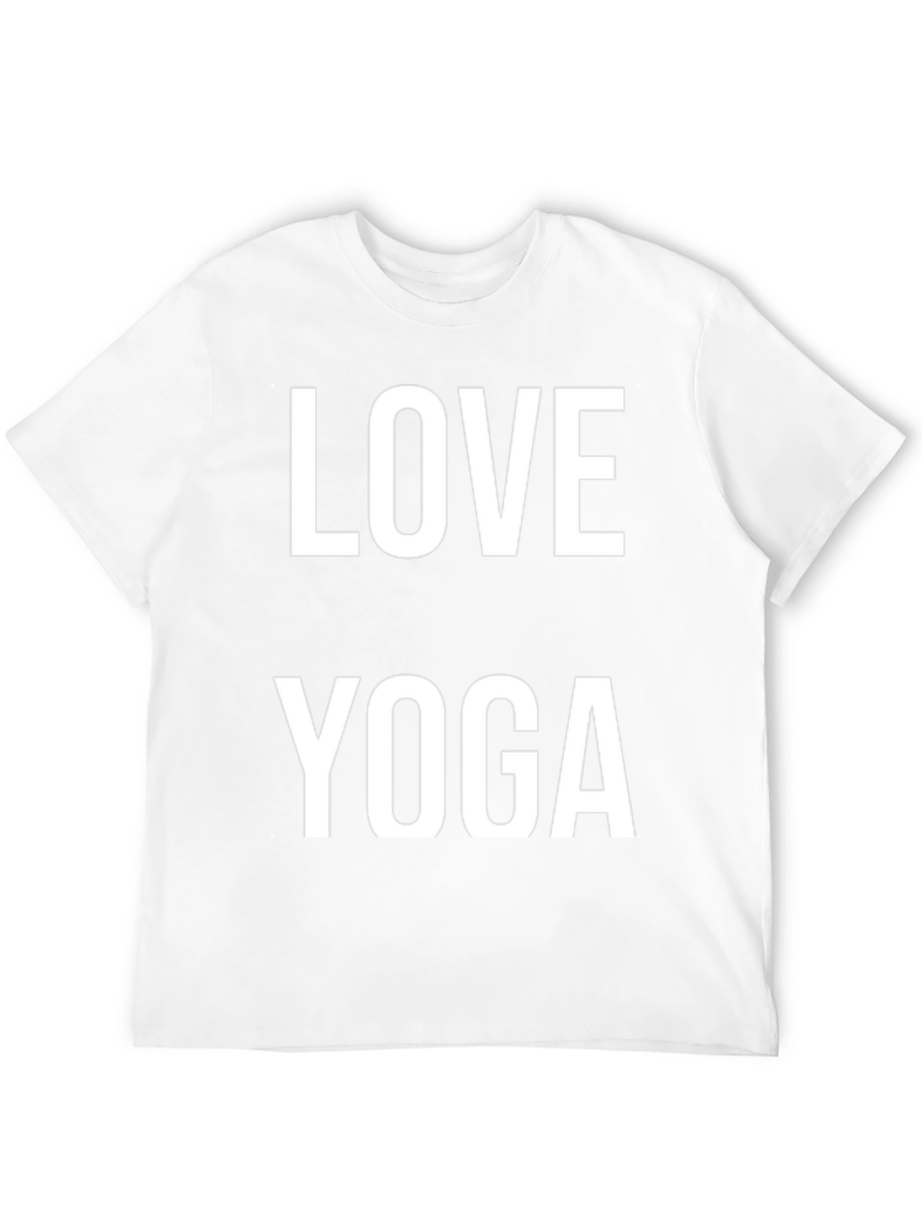 Love Yoga Black T-Shirt