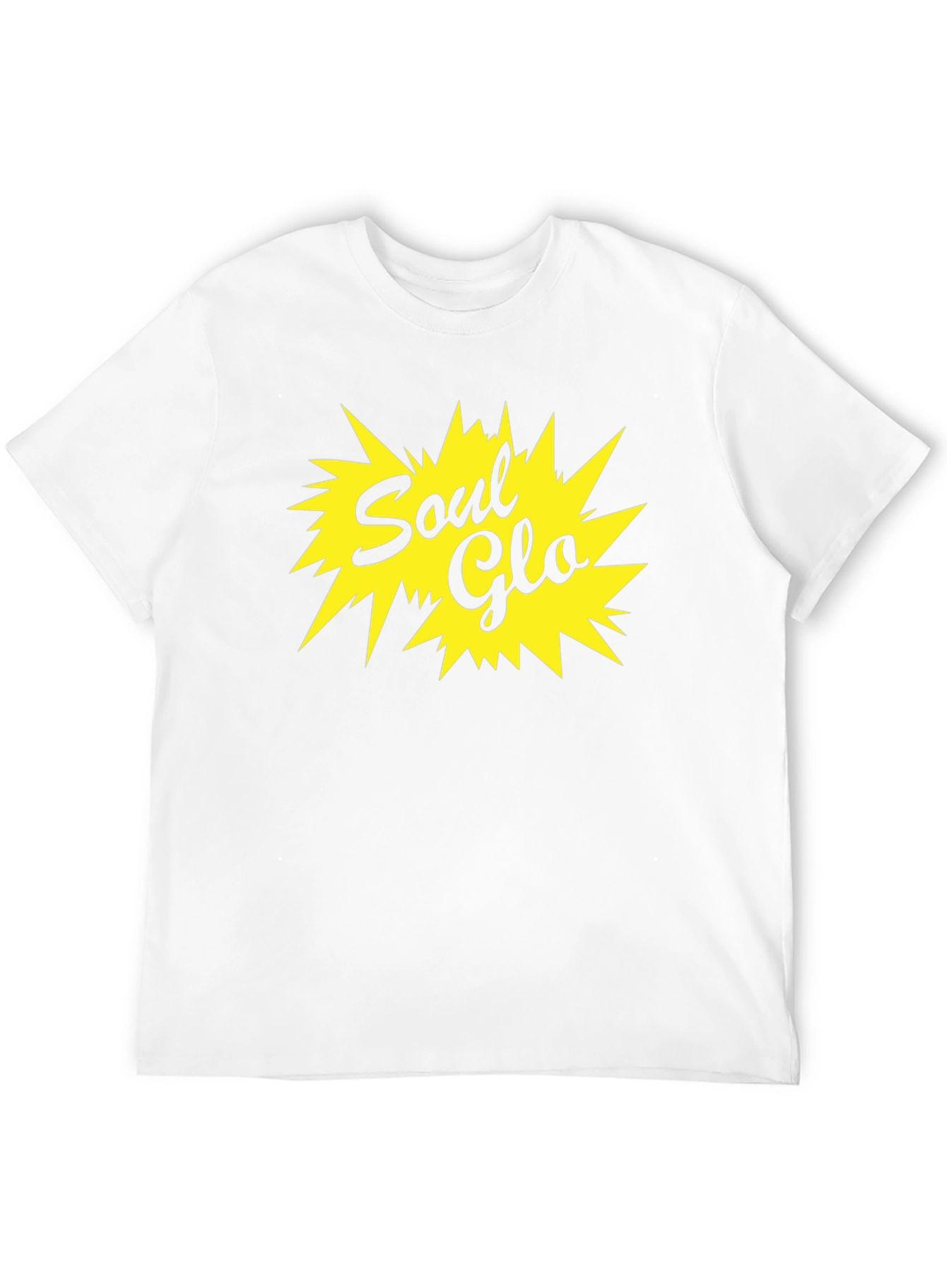 Retro Soul Glo Graphic Black T-Shirt