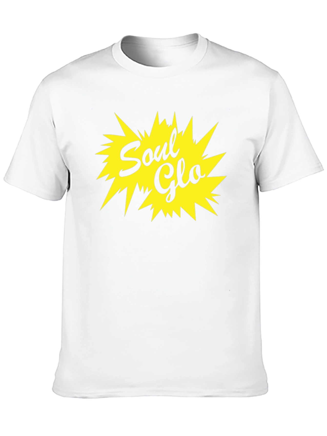 Retro Soul Glo Graphic Black T-Shirt