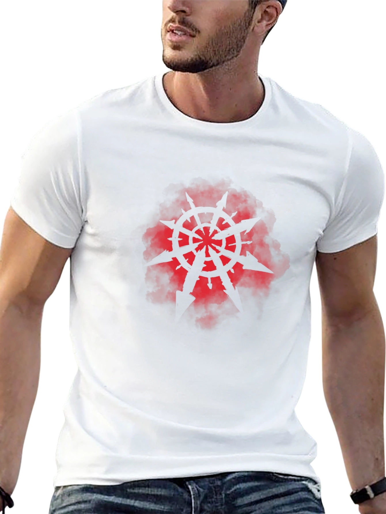 Chaos Star T-Shirt - Black Graphic Tee