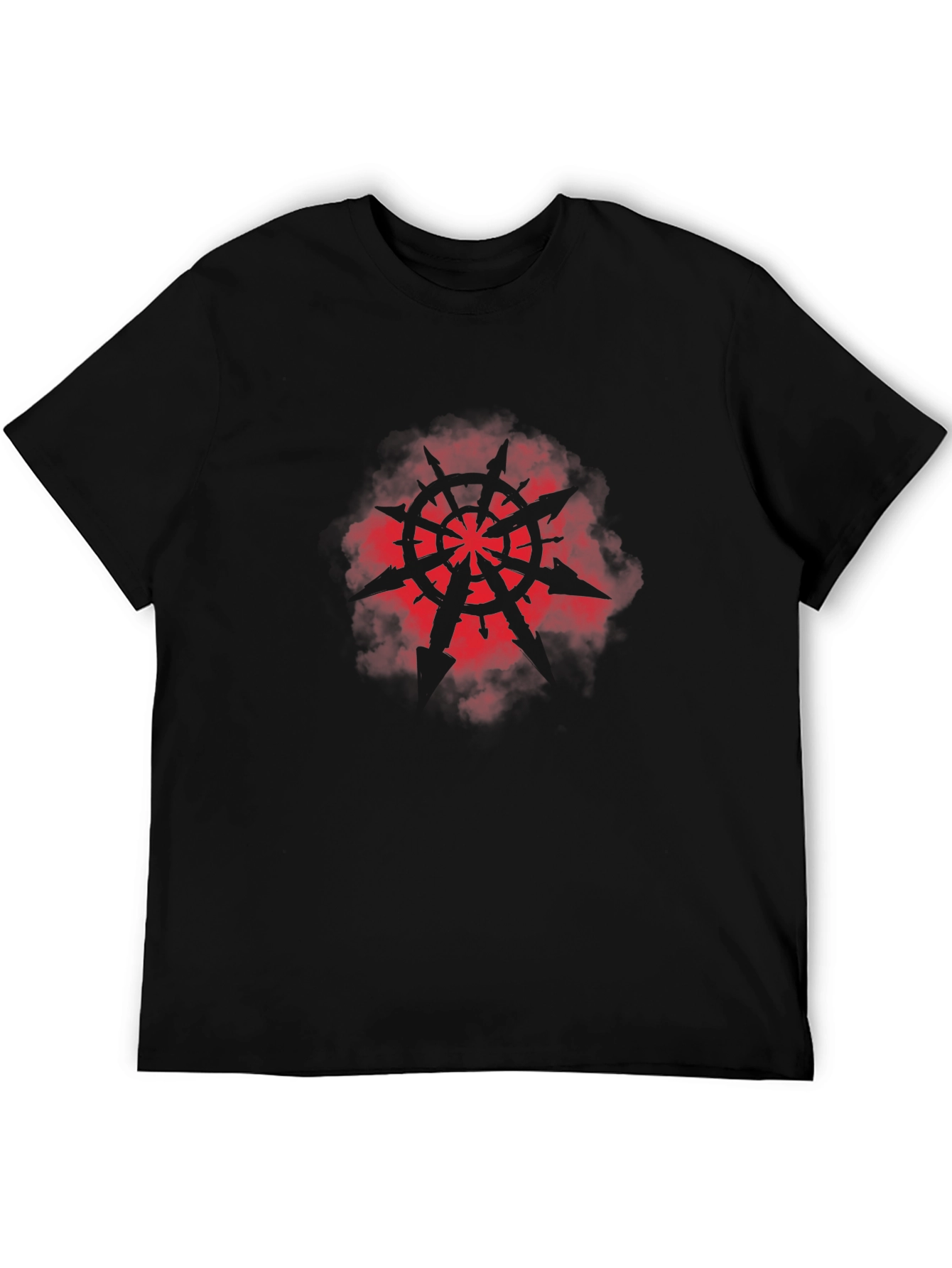 Chaos Star T-Shirt - Black Graphic Tee
