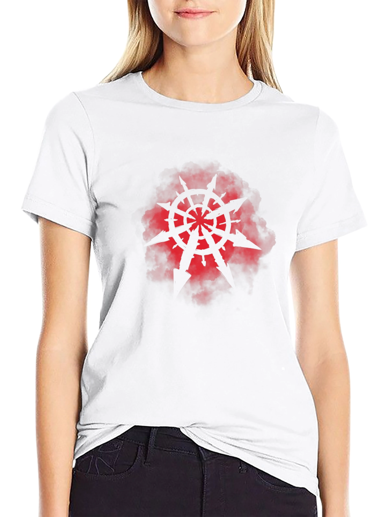 Chaos Star T-Shirt - Black Graphic Tee