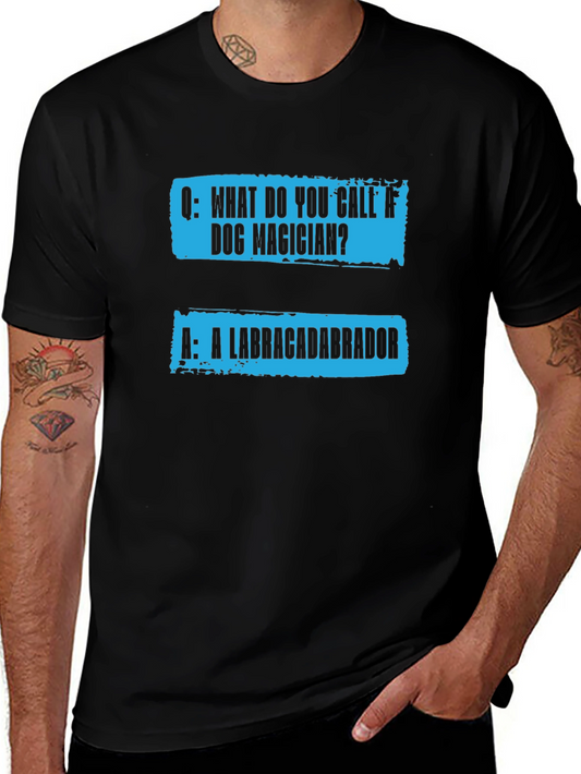 Labracadabrador Dog Magician Pun T-Shirt