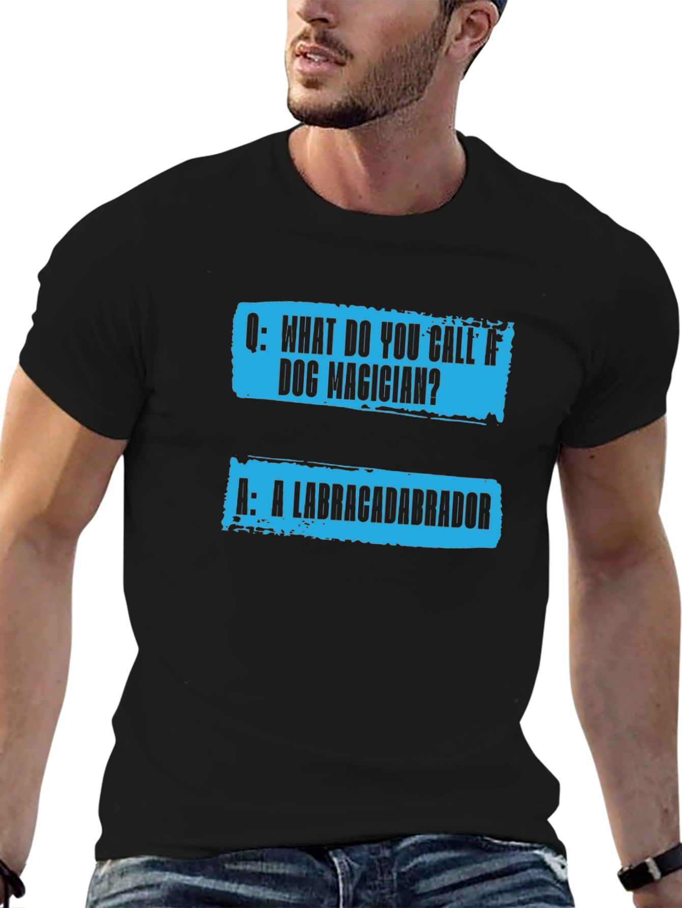 Labracadabrador Dog Magician Pun T-Shirt