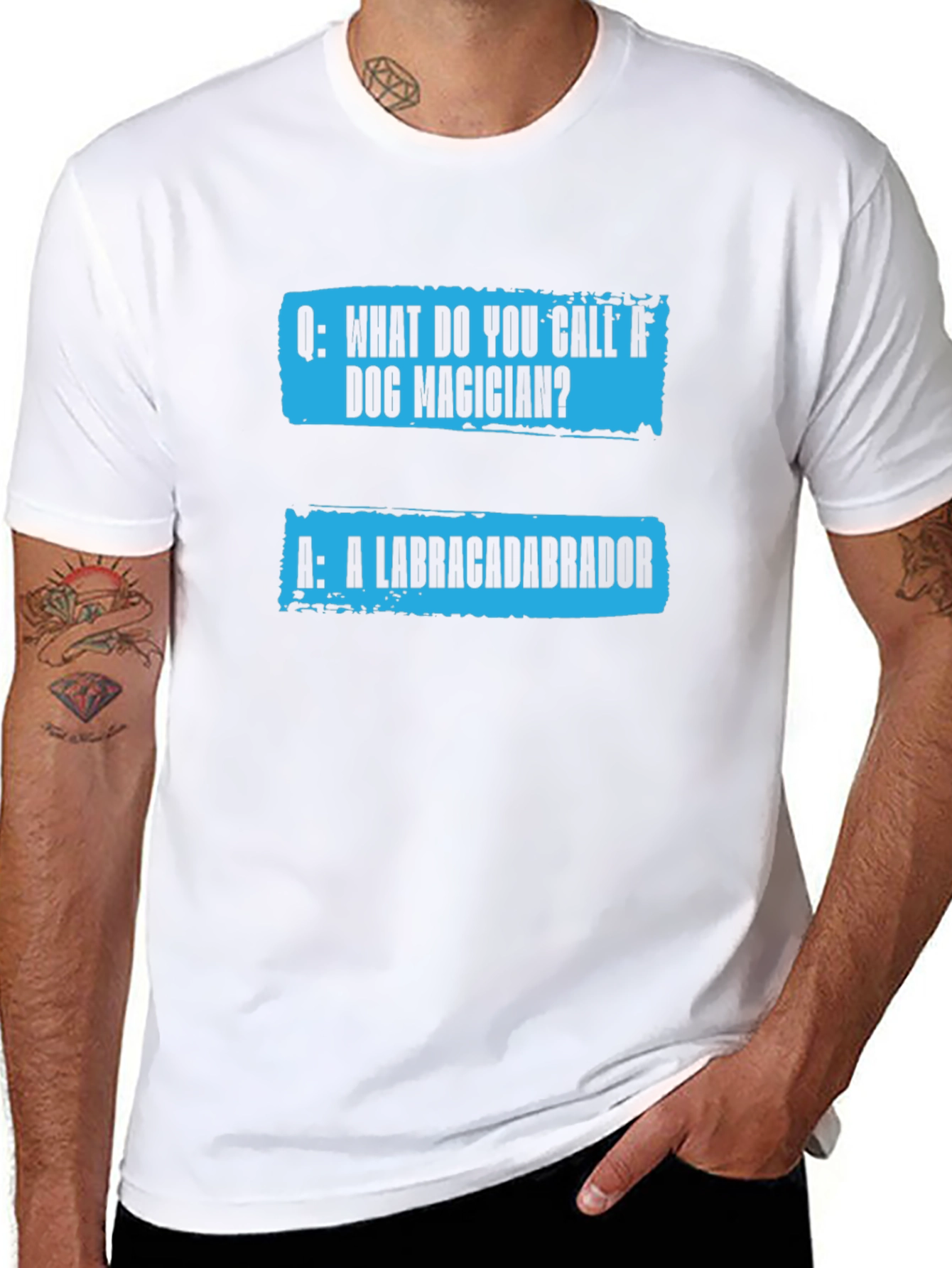 Labracadabrador Dog Magician Pun T-Shirt