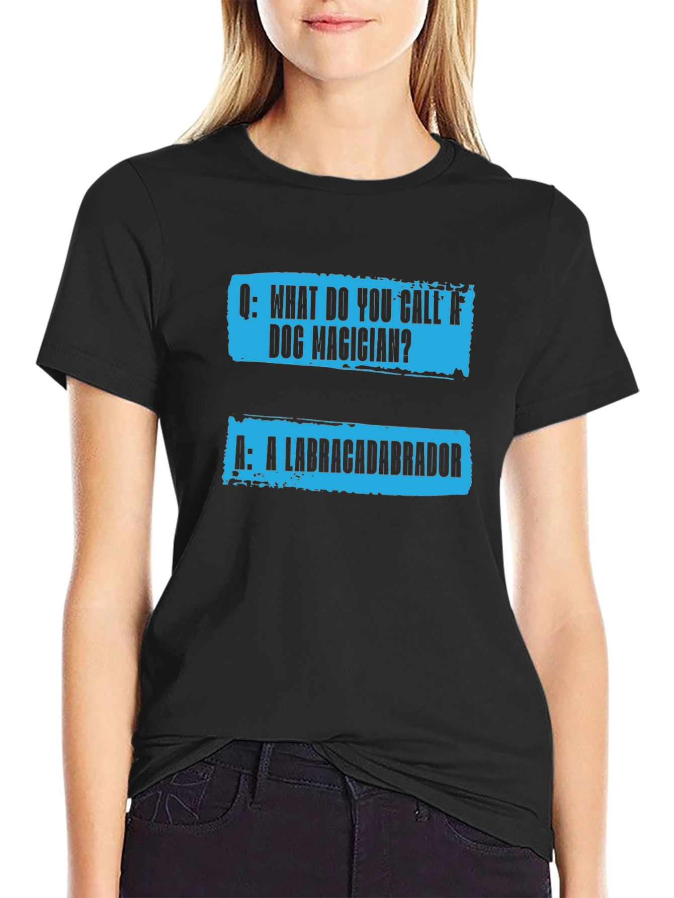 Labracadabrador Dog Magician Pun T-Shirt