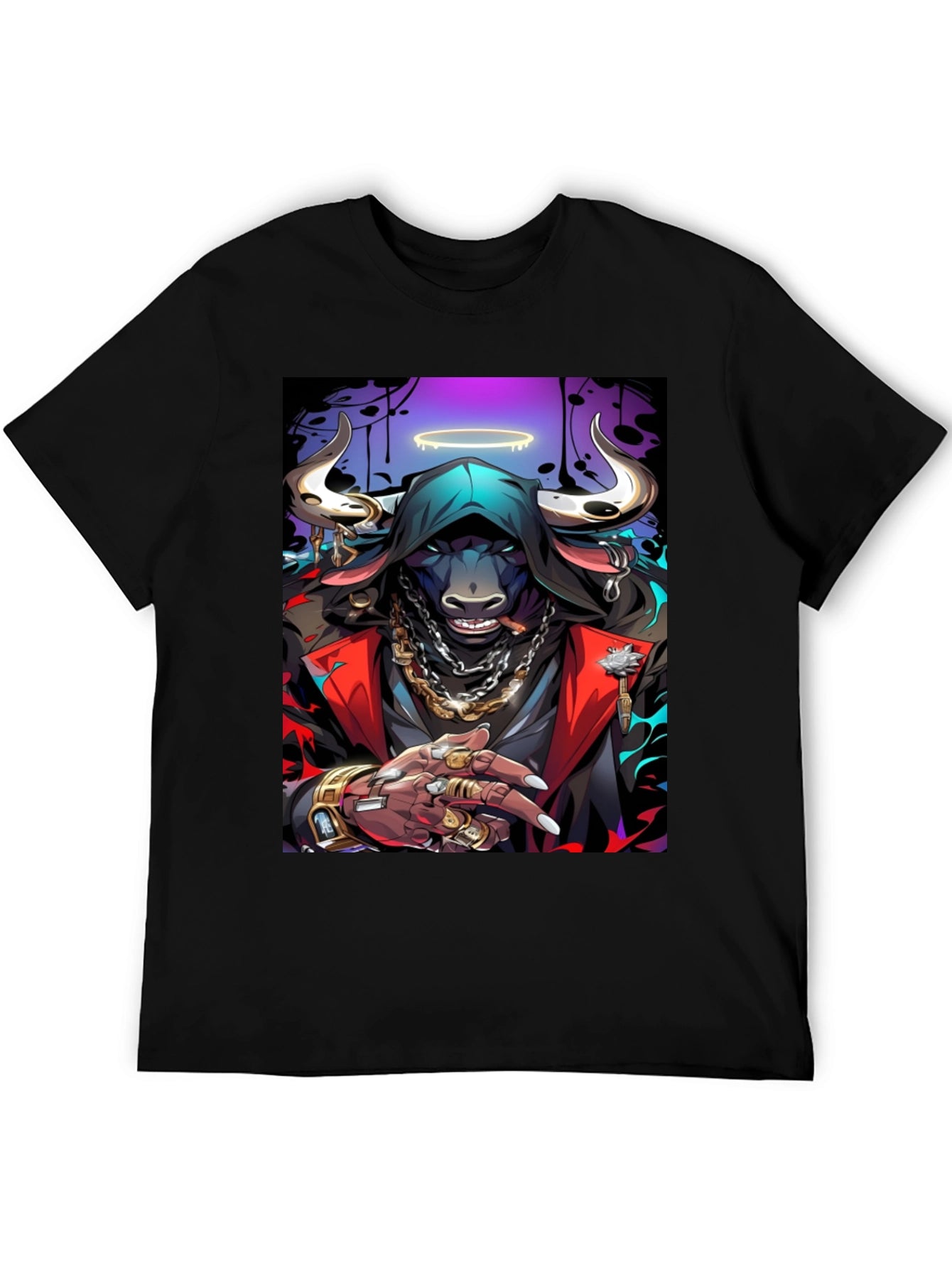 Bull Gangster Graphic Tee - Urban Style T-Shirt