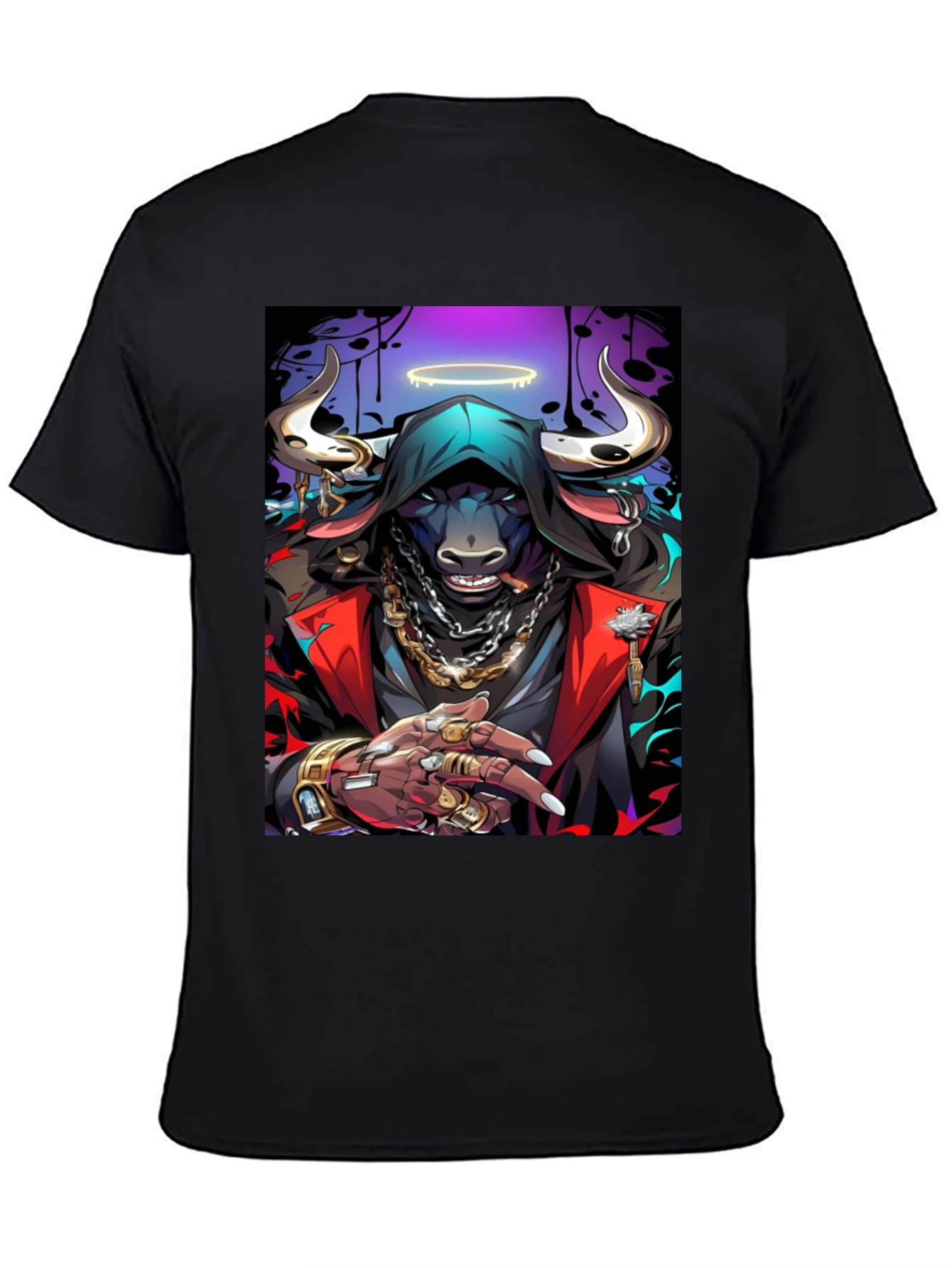 Bull Gangster Graphic Tee - Urban Style T-Shirt