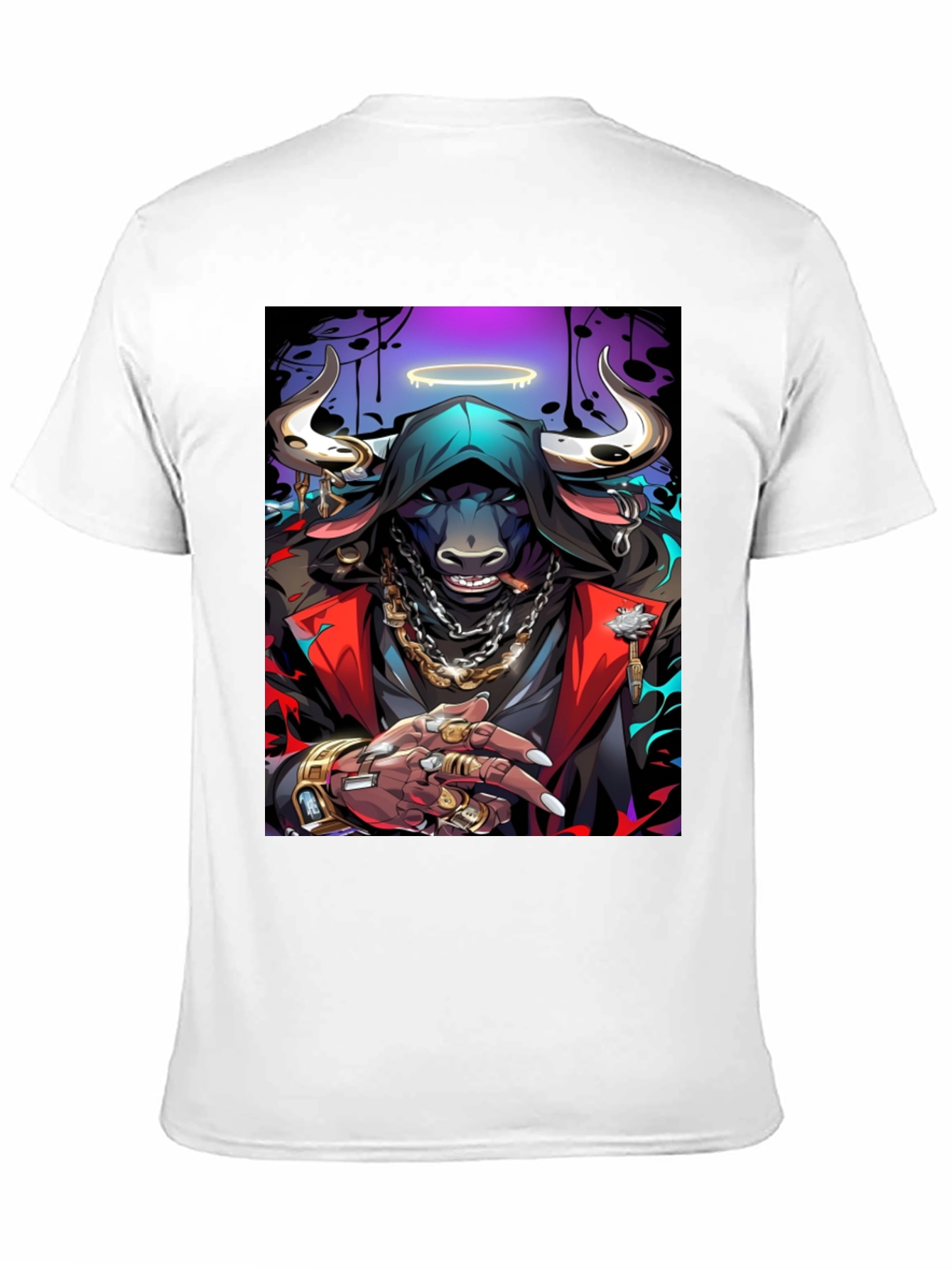 Bull Gangster Graphic Tee - Urban Style T-Shirt