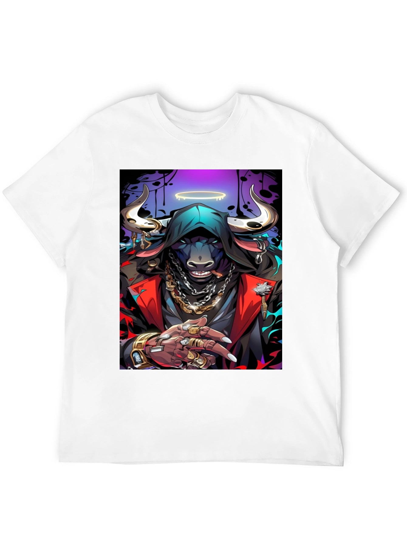 Bull Gangster Graphic Tee - Urban Style T-Shirt