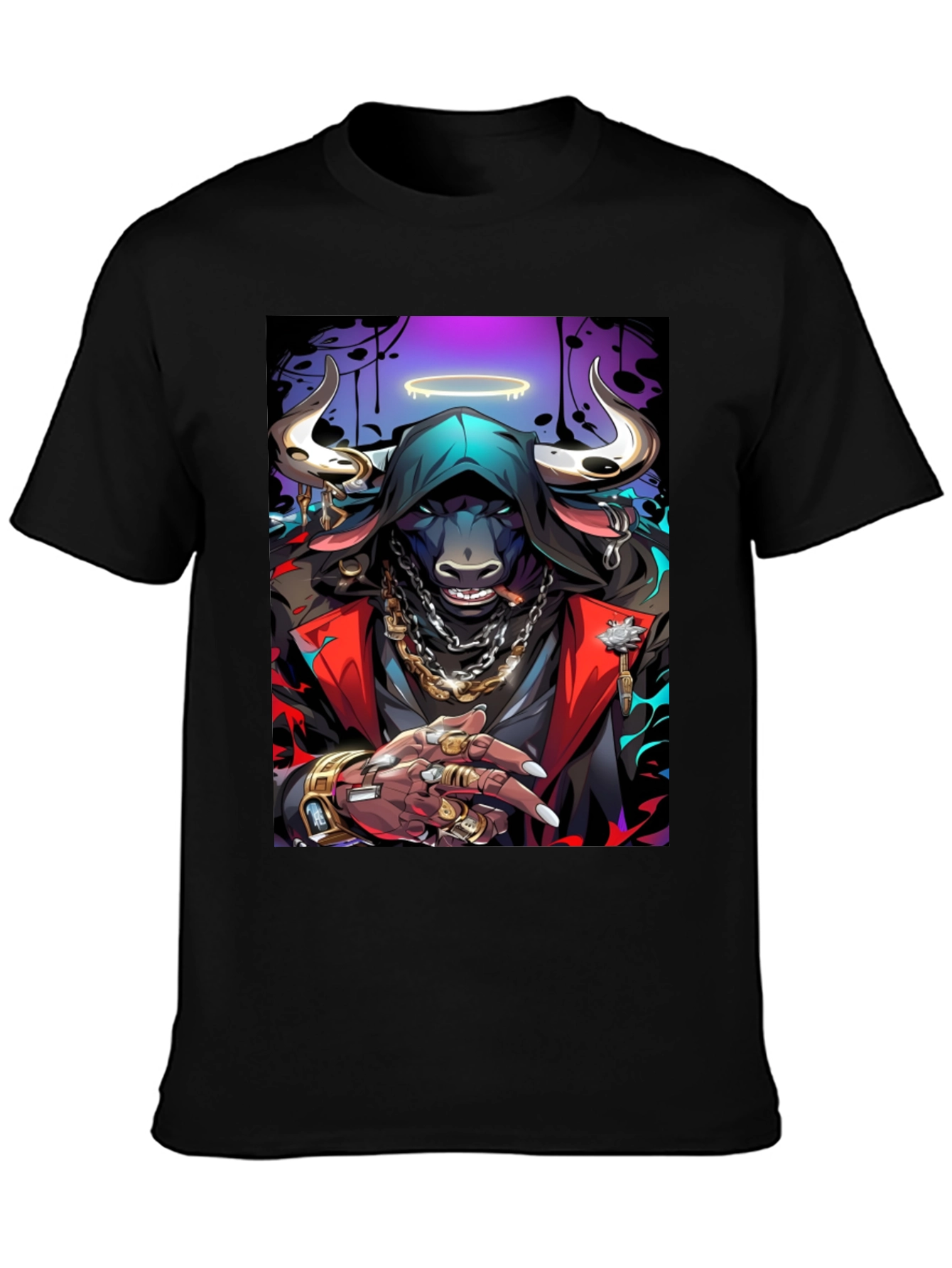 Bull Gangster Graphic Tee - Urban Style T-Shirt