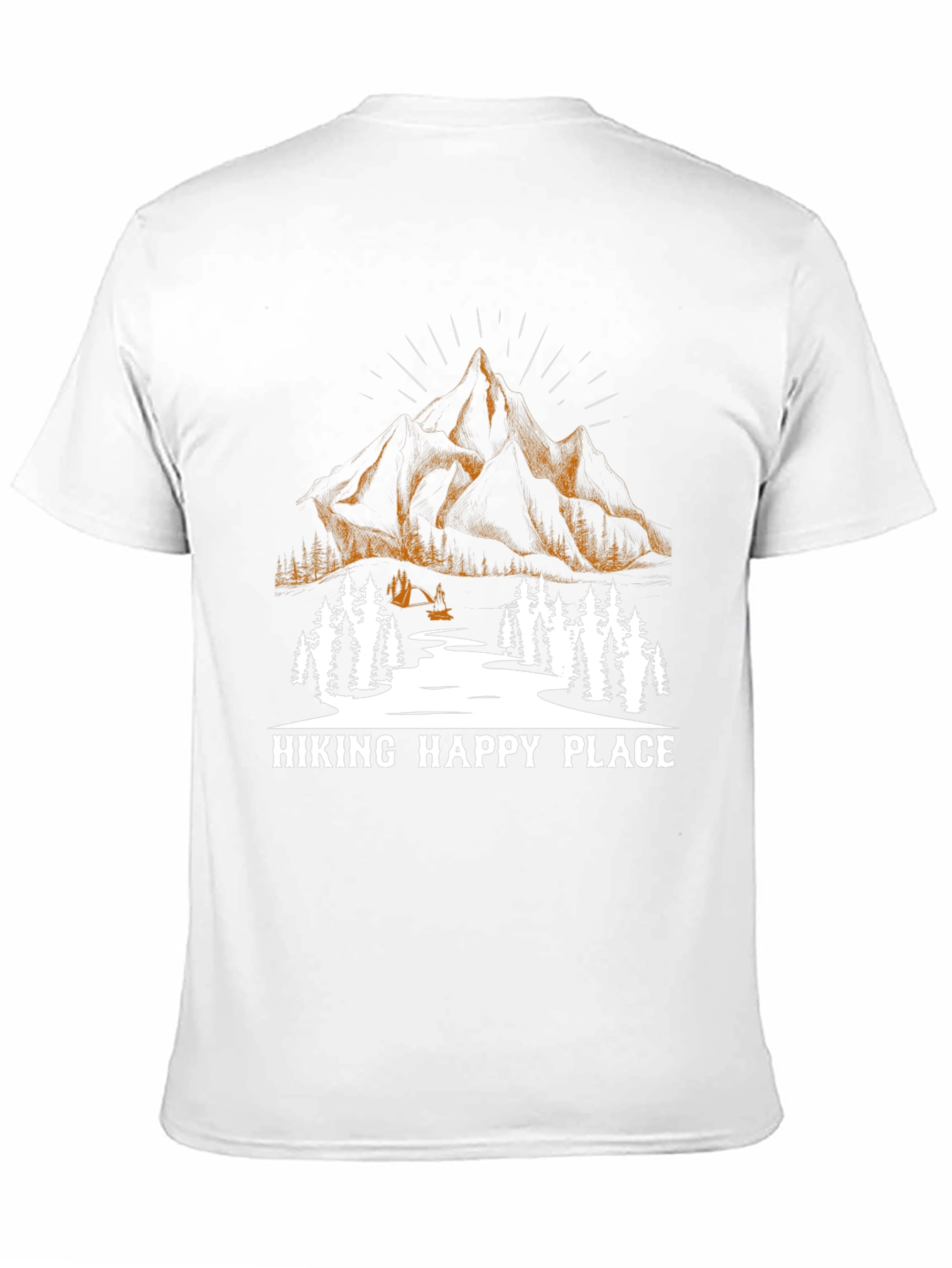 Hiking Happy Place Graphic Tee - Adventure Ready!