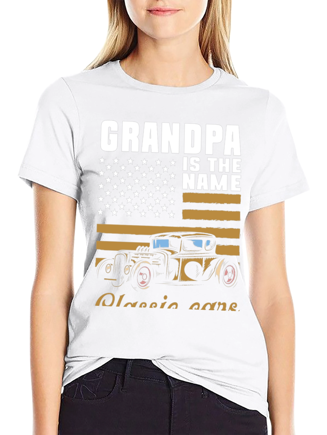 Grandpa Classic Car T-Shirt