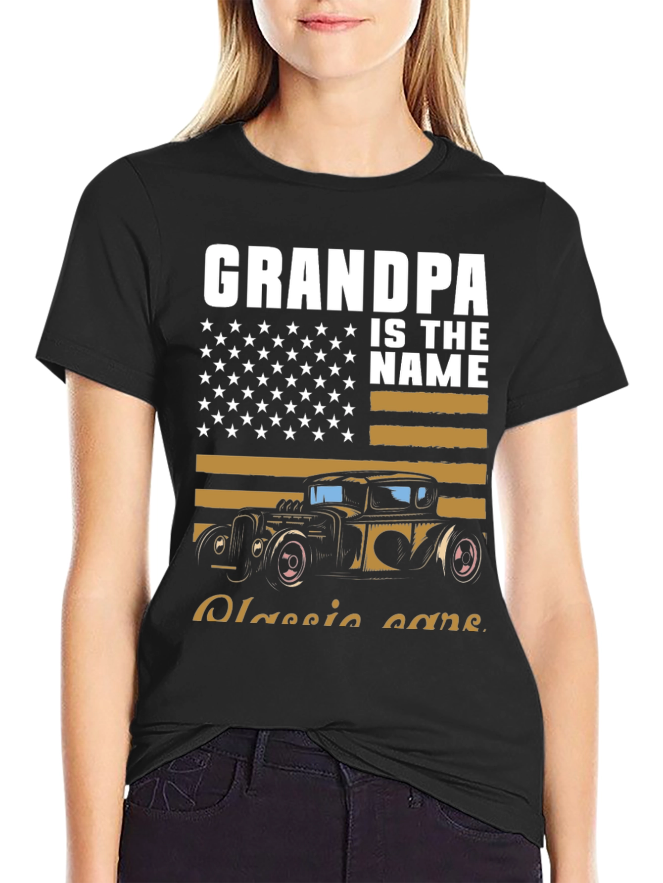 Grandpa Classic Car T-Shirt