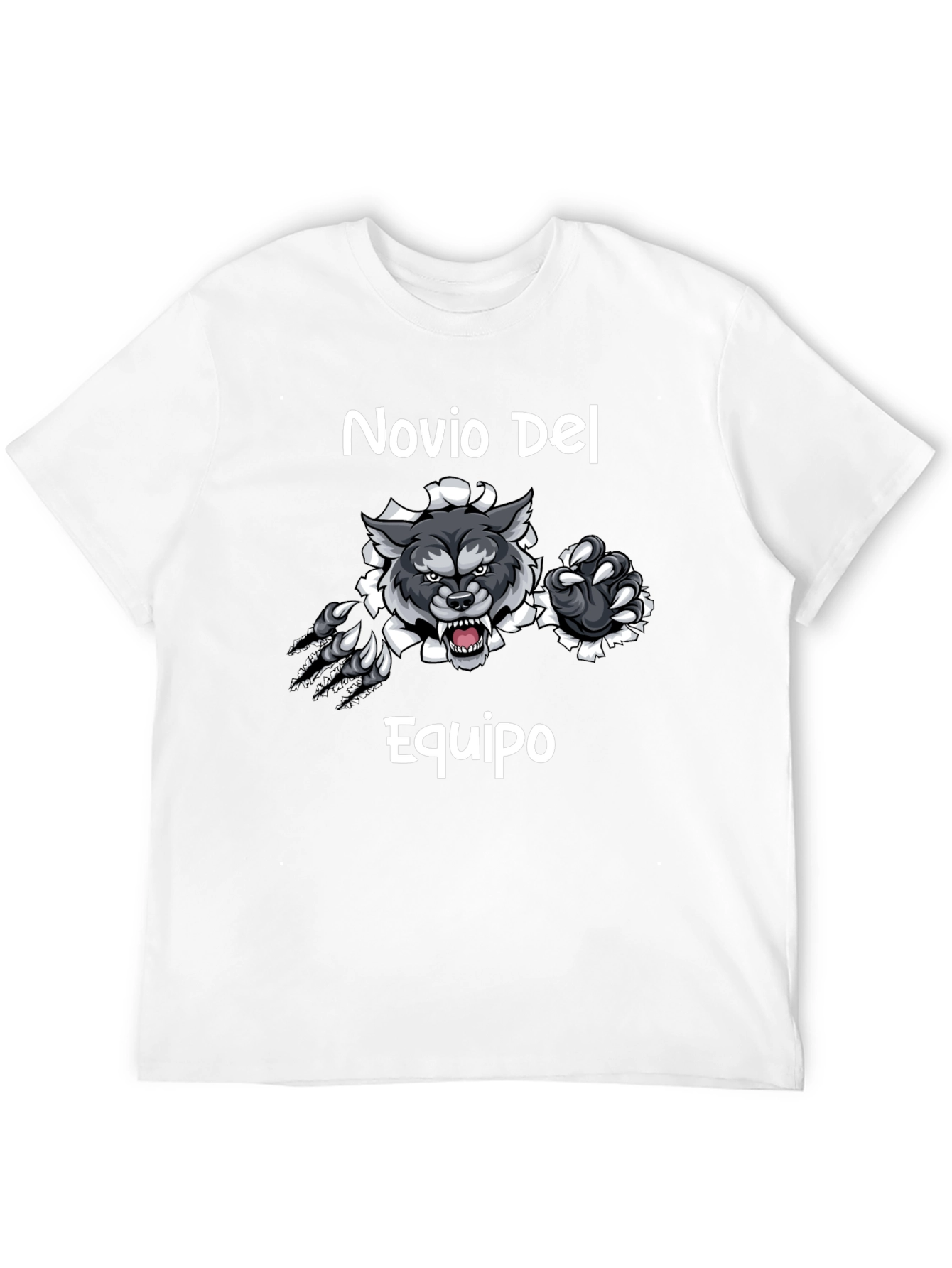 Novio Del Equipo Wolf Graphic T-Shirt