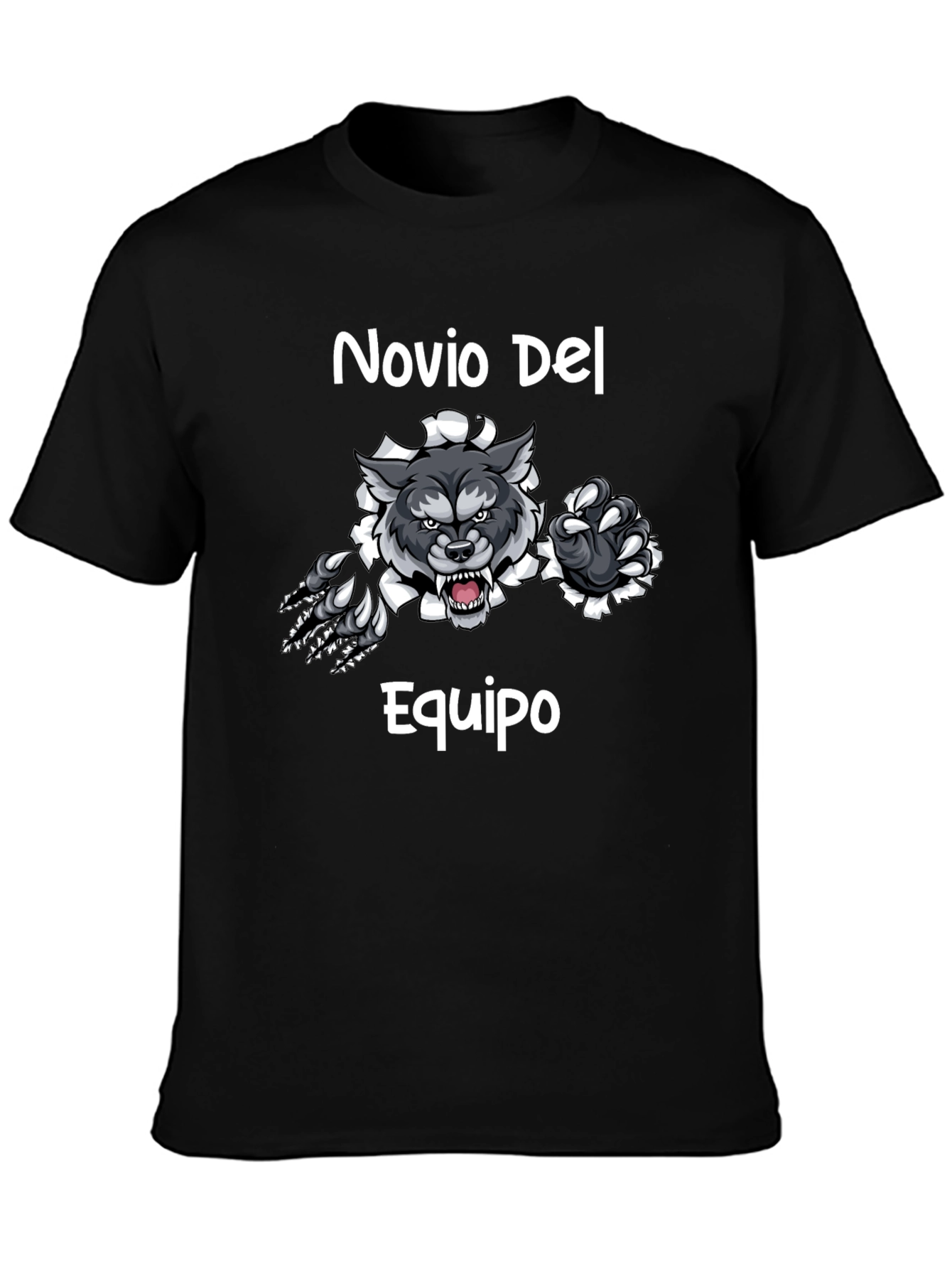Novio Del Equipo Wolf Graphic T-Shirt