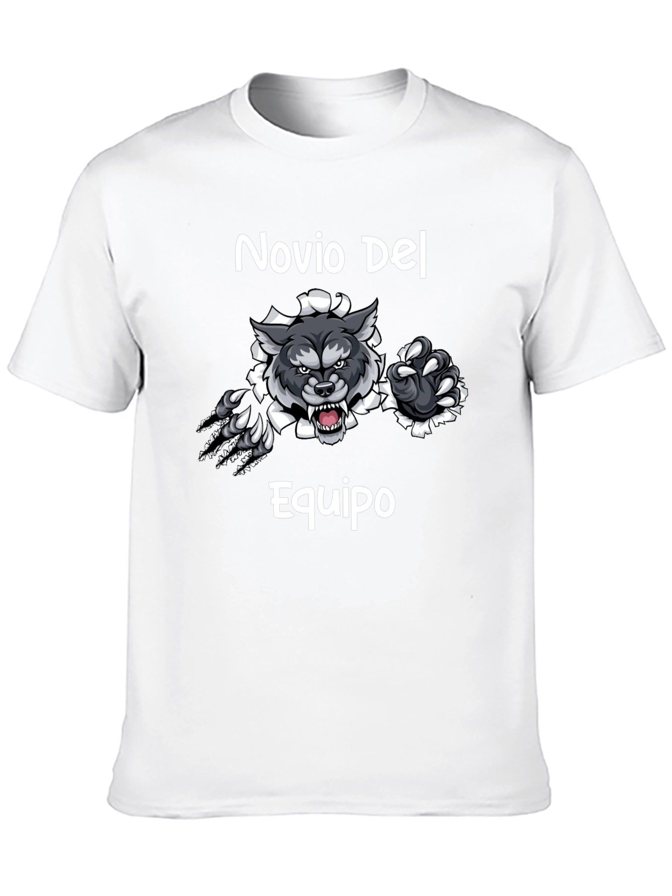 Novio Del Equipo Wolf Graphic T-Shirt