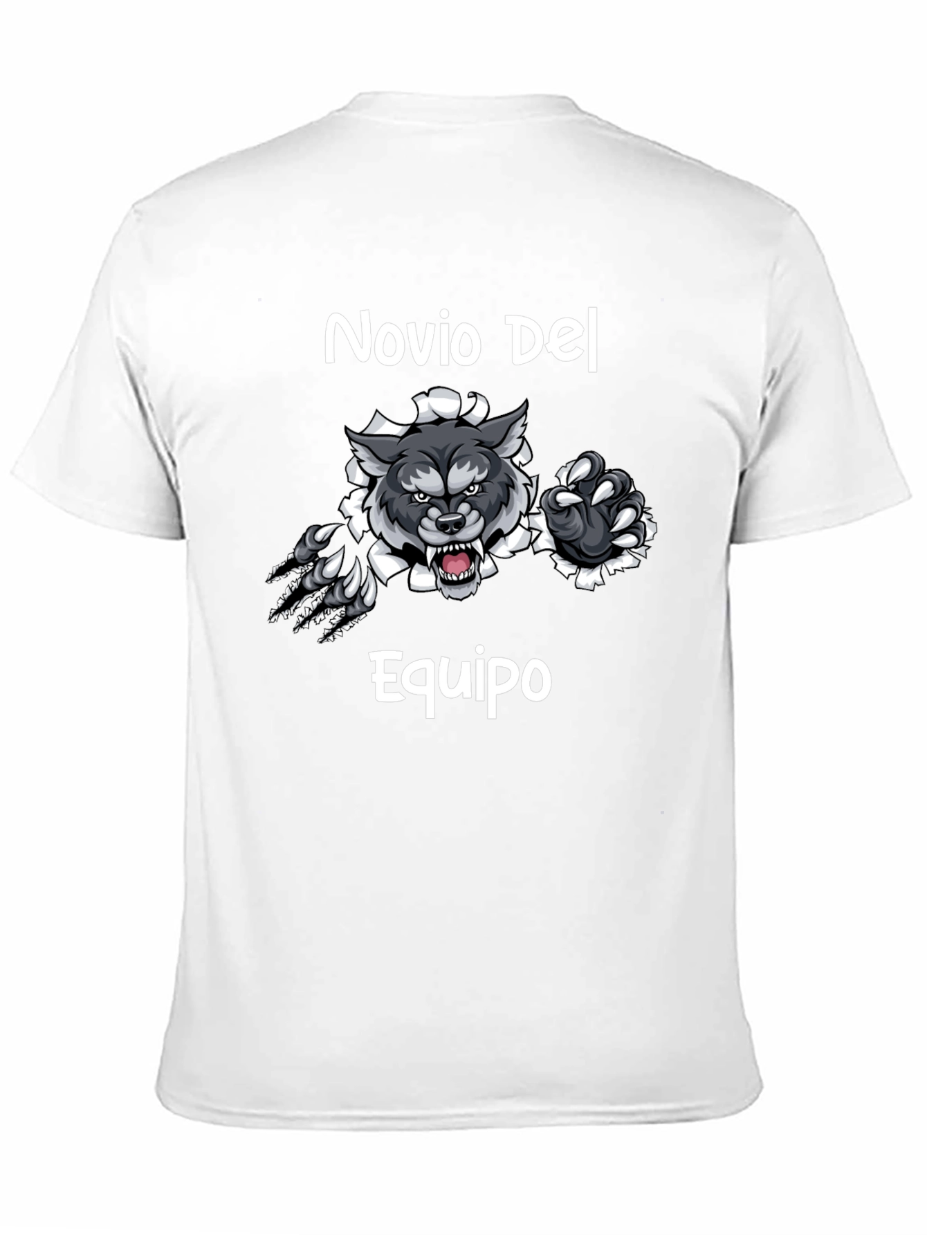 Novio Del Equipo Wolf Graphic T-Shirt