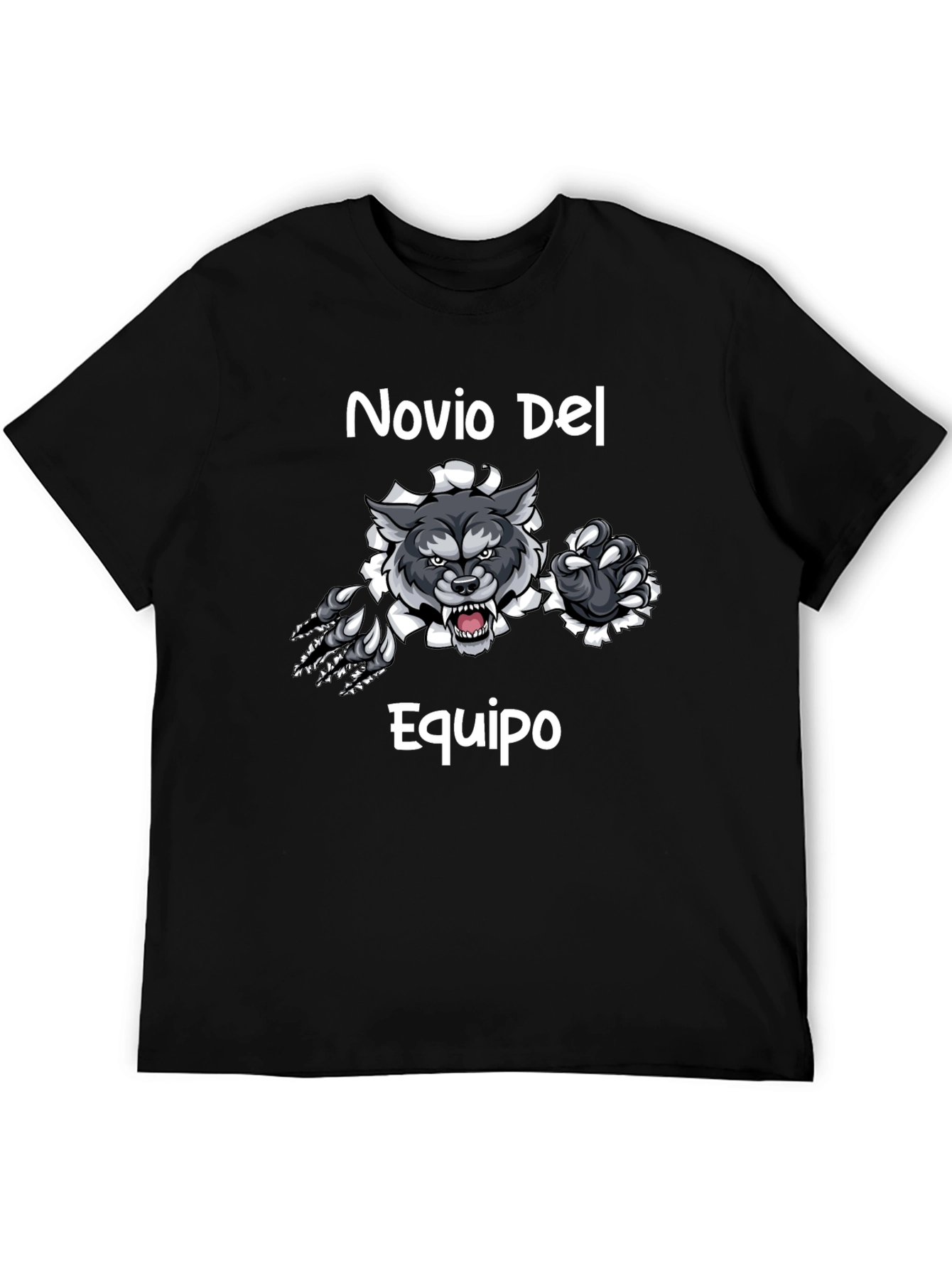 Novio Del Equipo Wolf Graphic T-Shirt