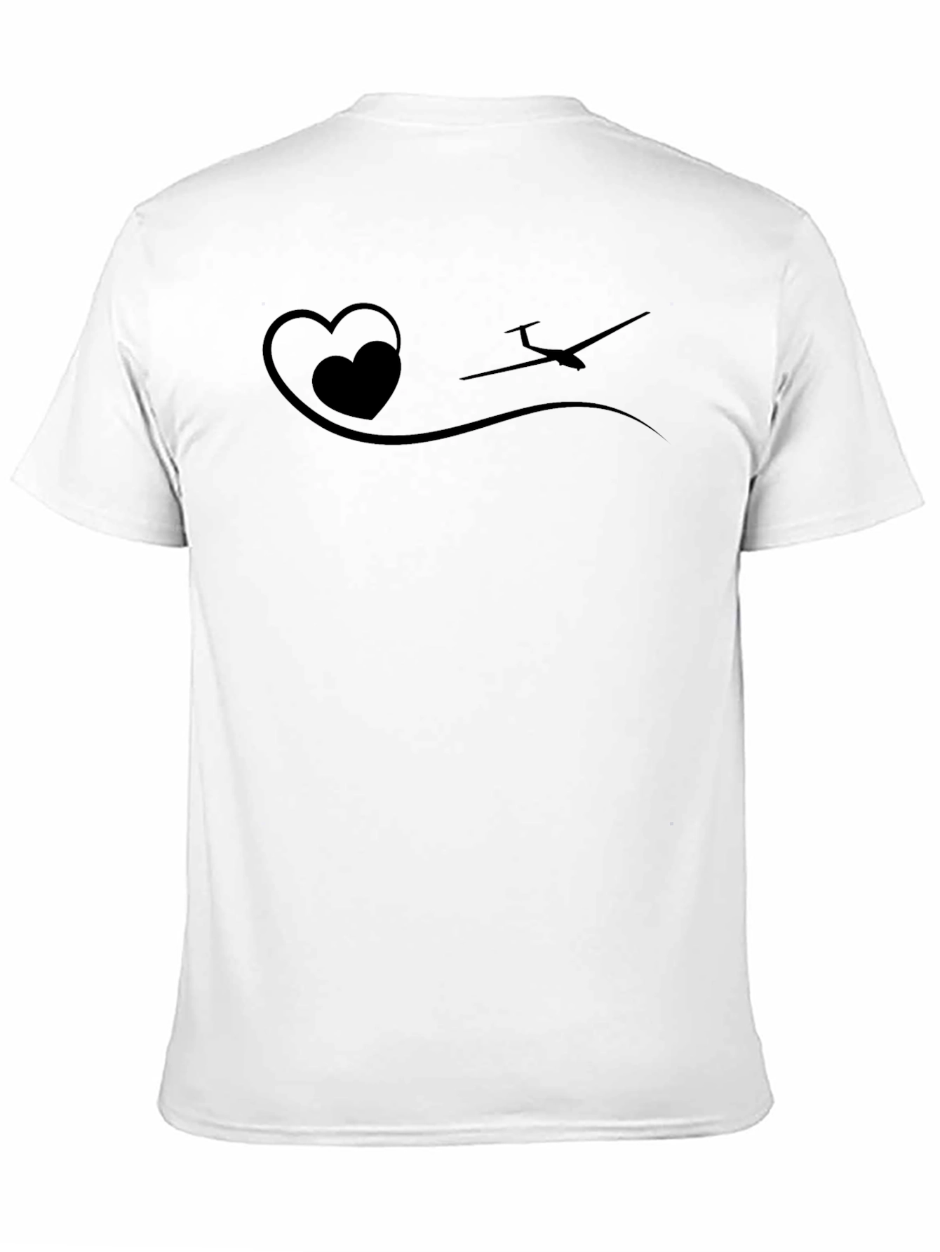 Pilot Heartbeat Glider T-Shirt