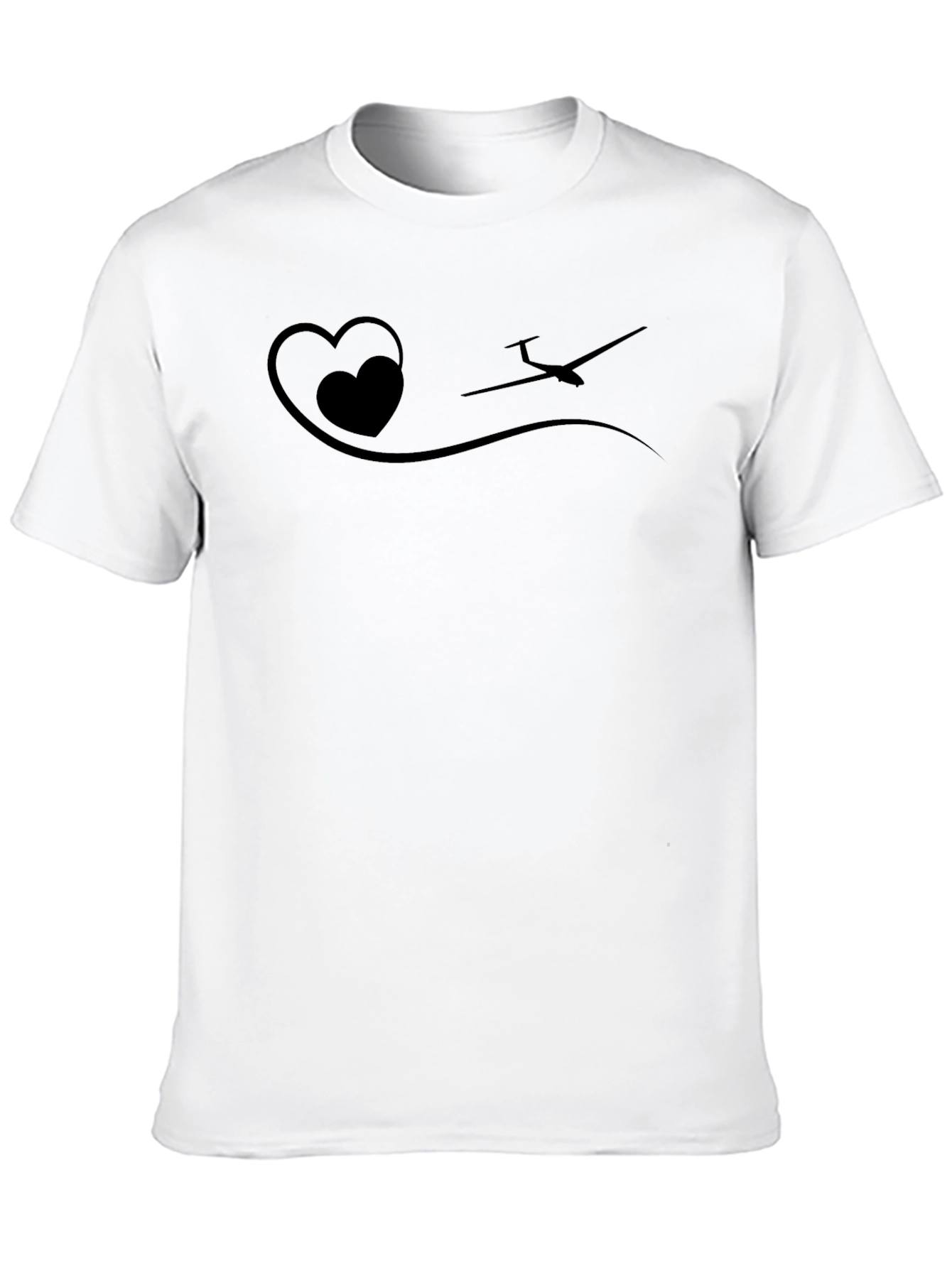 Pilot Heartbeat Glider T-Shirt