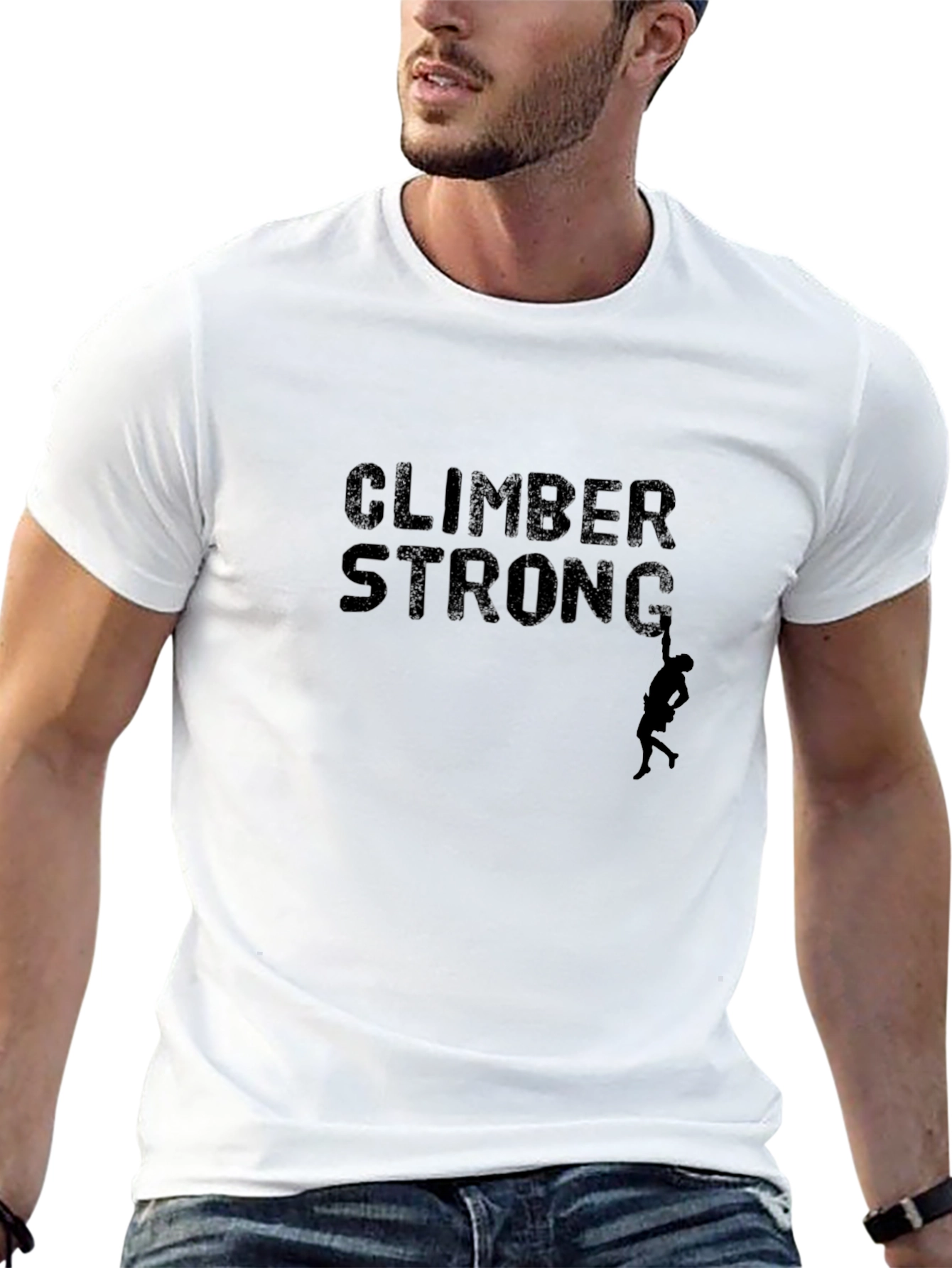 Climber Strong Graphic T-Shirt