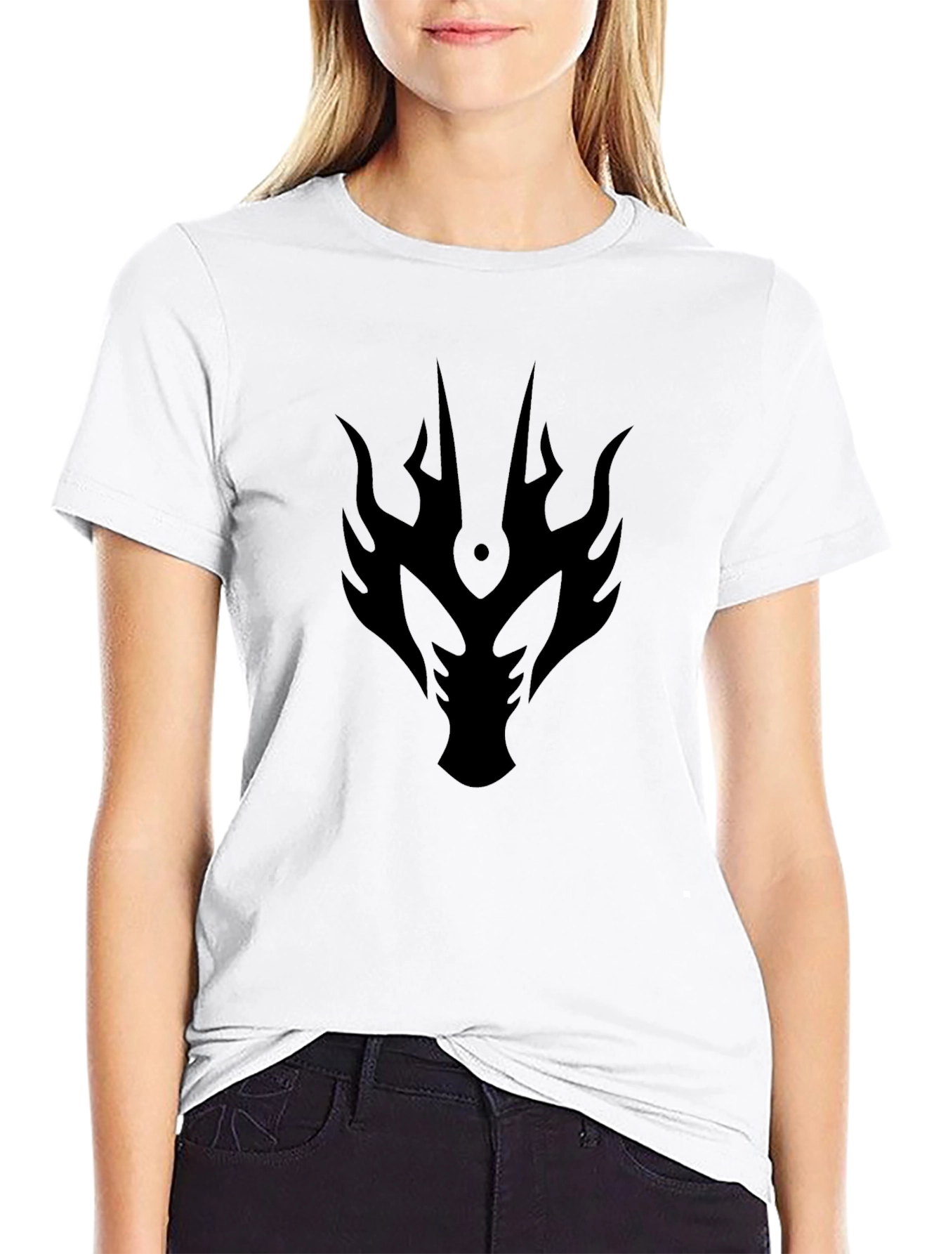 Black Dragon Graphic Tee - Mens Fashion