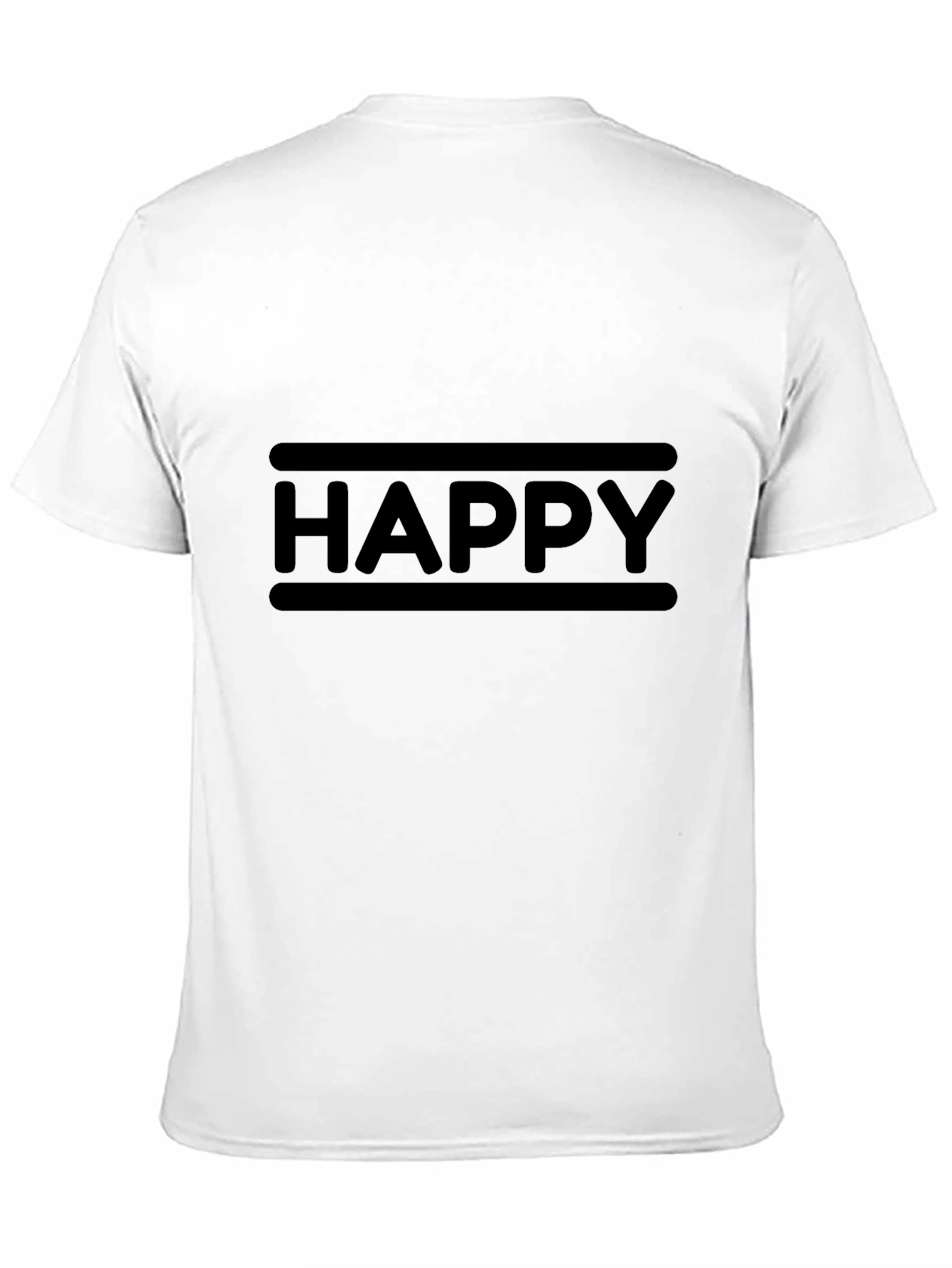 Happy Graphic Tee - Classic Style