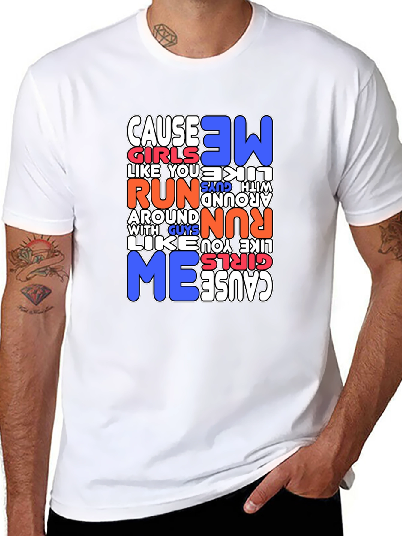 Cause Girls Like You Run T-Shirt