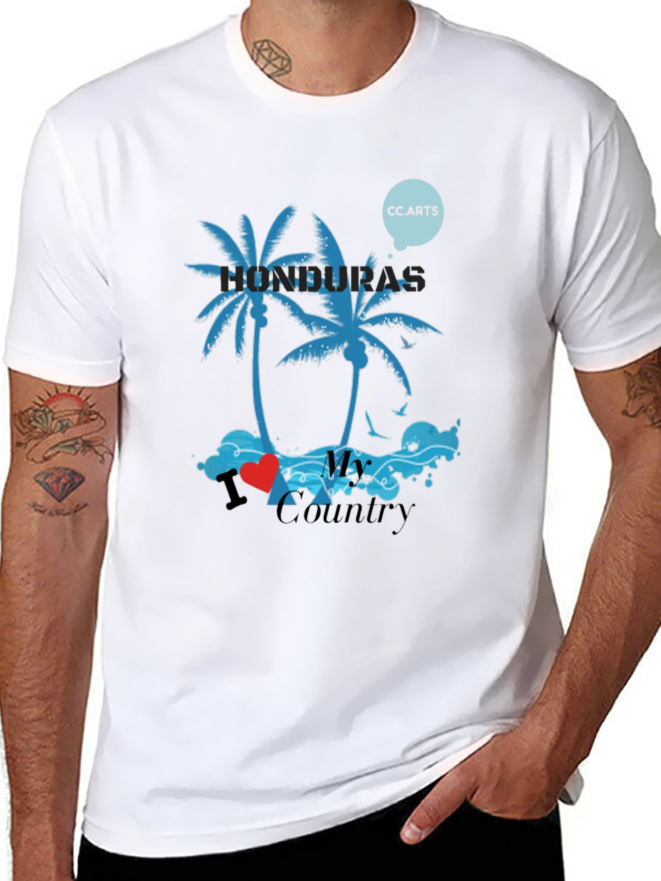 Honduras Pride Graphic T-Shirt