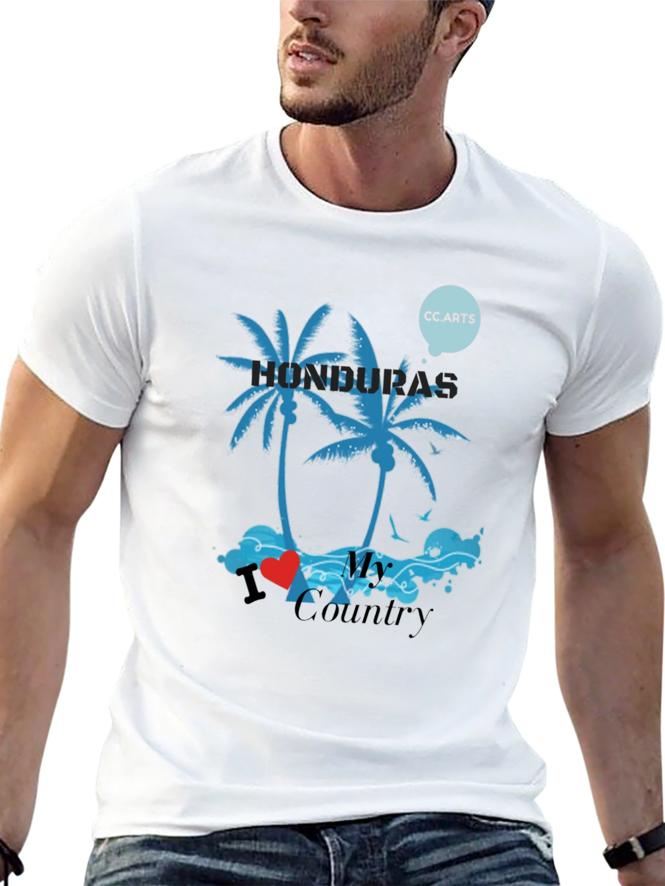 Honduras Pride Graphic T-Shirt