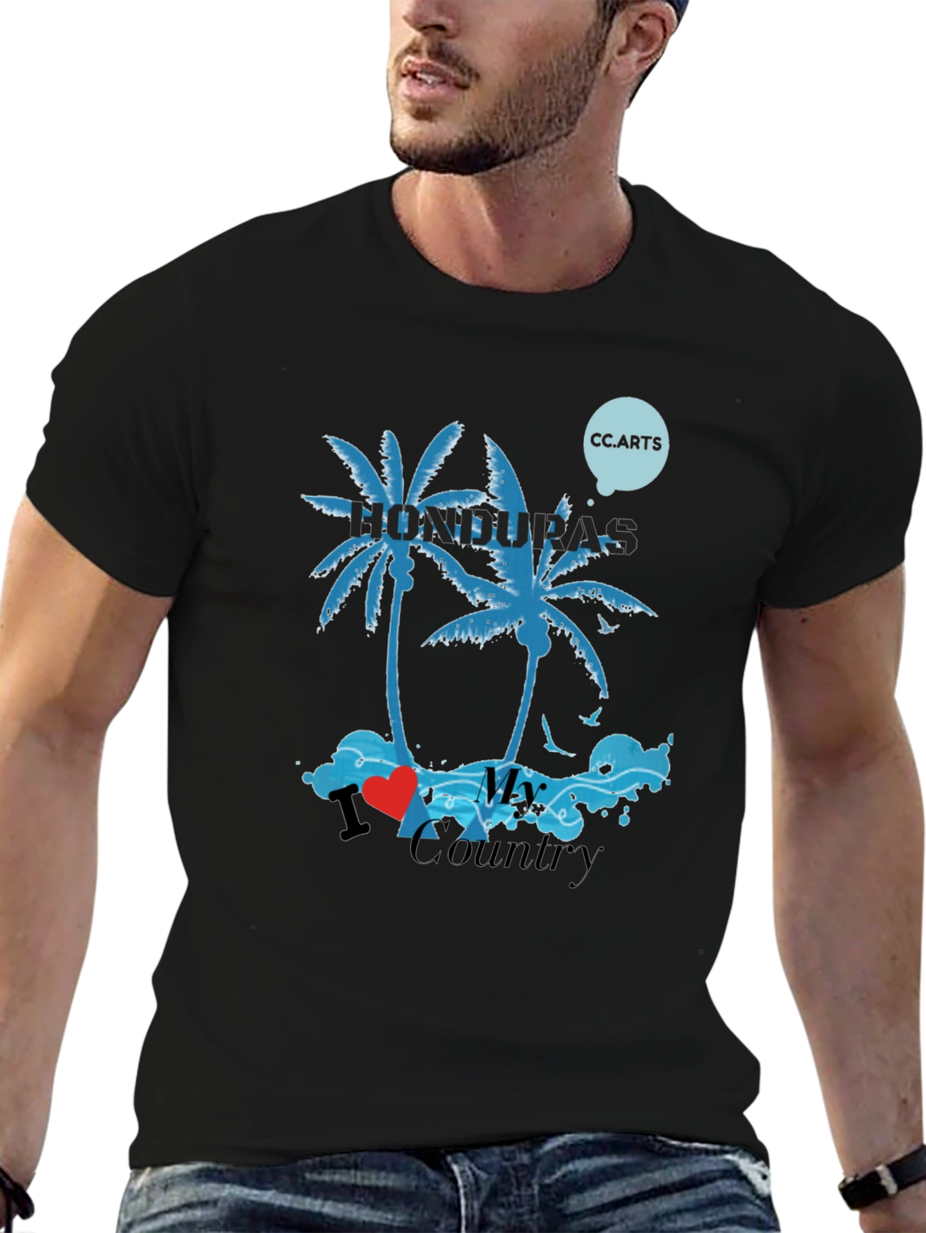 Honduras Pride Graphic T-Shirt