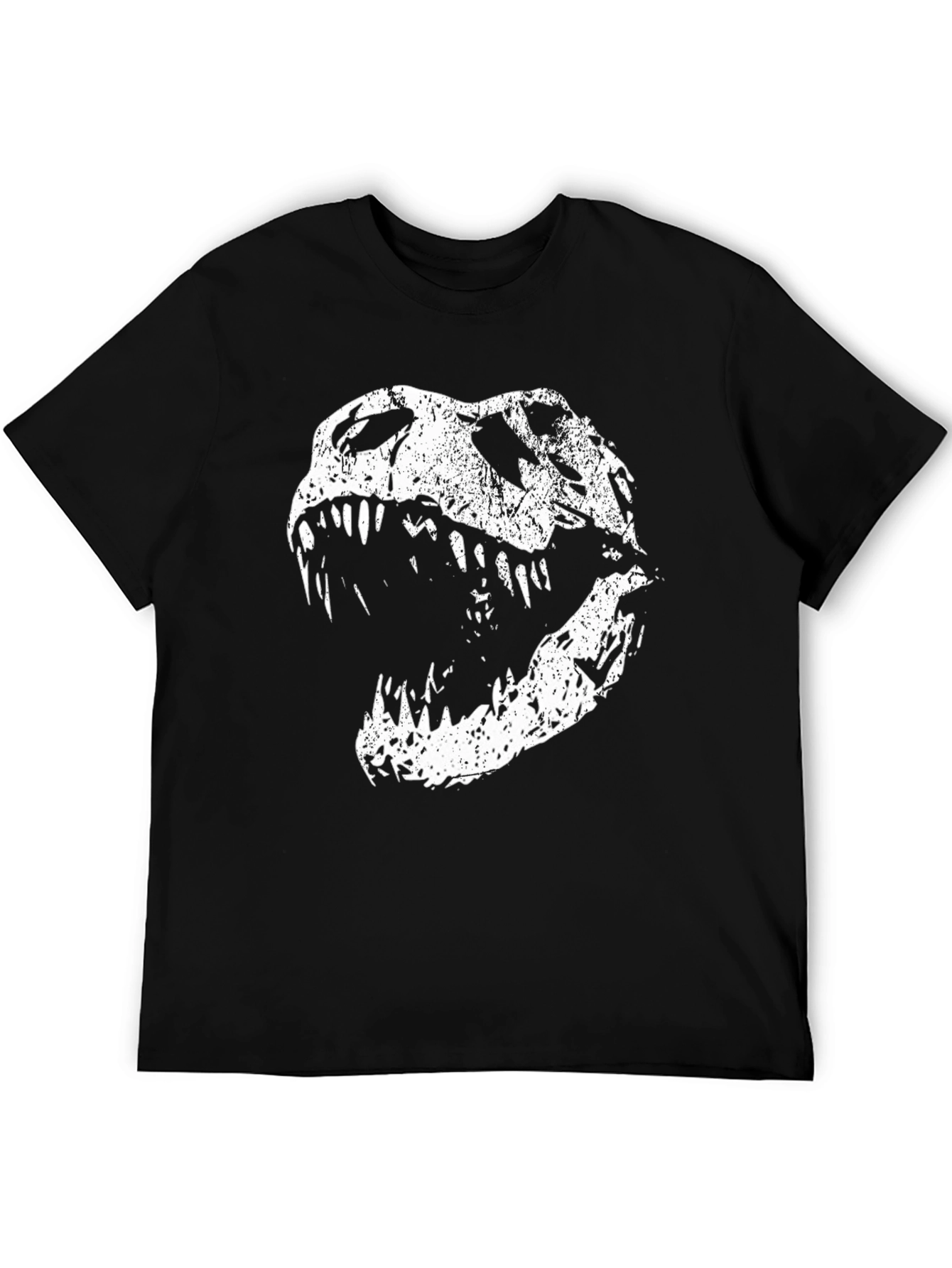 Dinosaur Skull Graphic T-Shirt