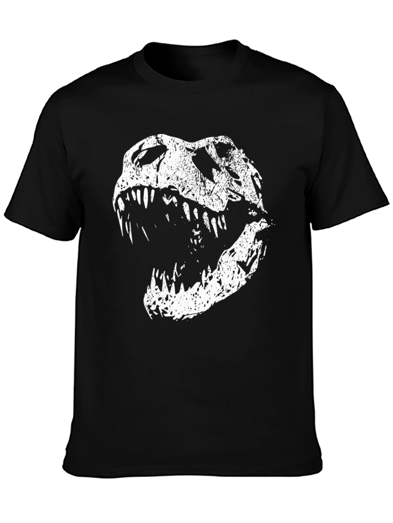 Dinosaur Skull Graphic T-Shirt