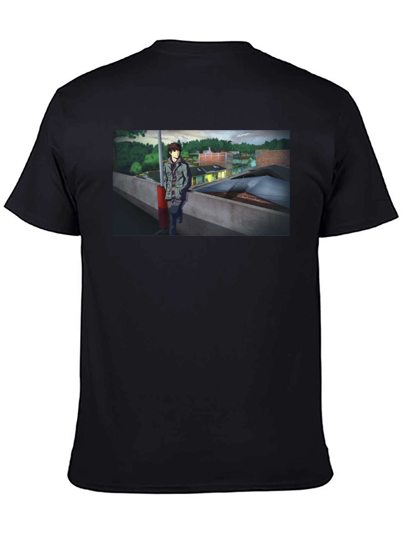 Anime Scene Graphic Tee - Urban Style