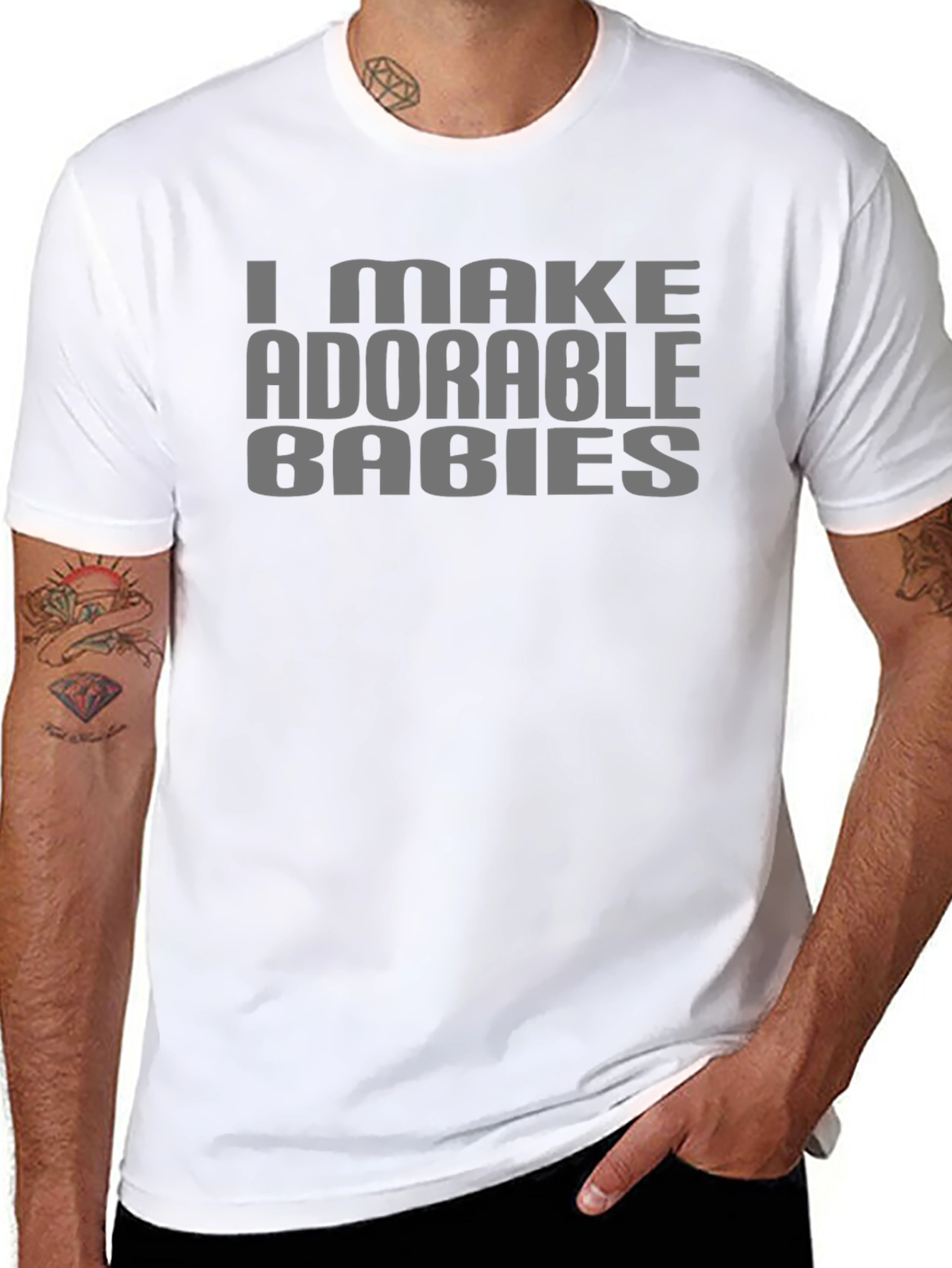 I Make Adorable Babies Graphic Tee