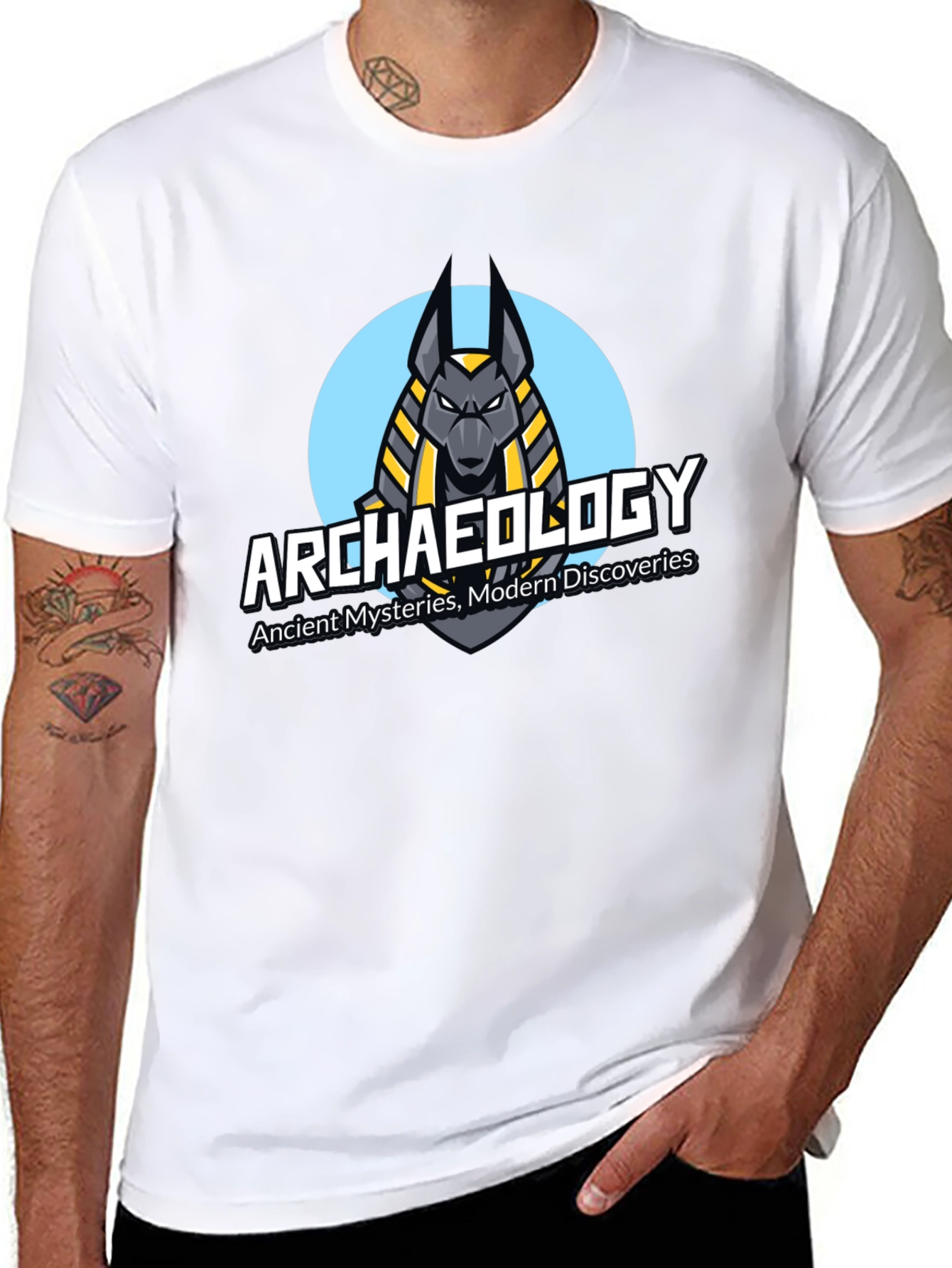 Archaeology Anubis Graphic Tee